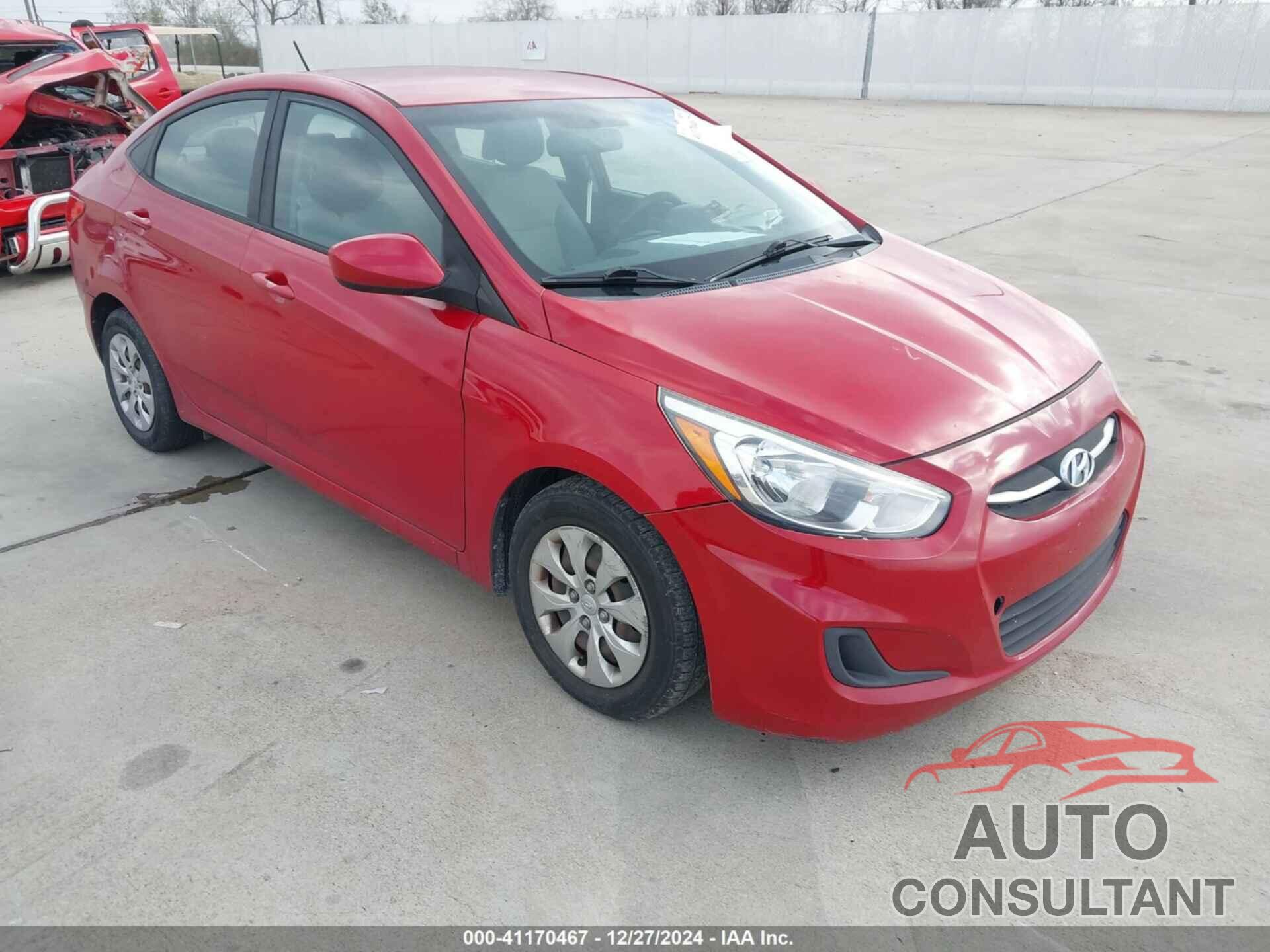 HYUNDAI ACCENT 2017 - KMHCT4AE5HU270749