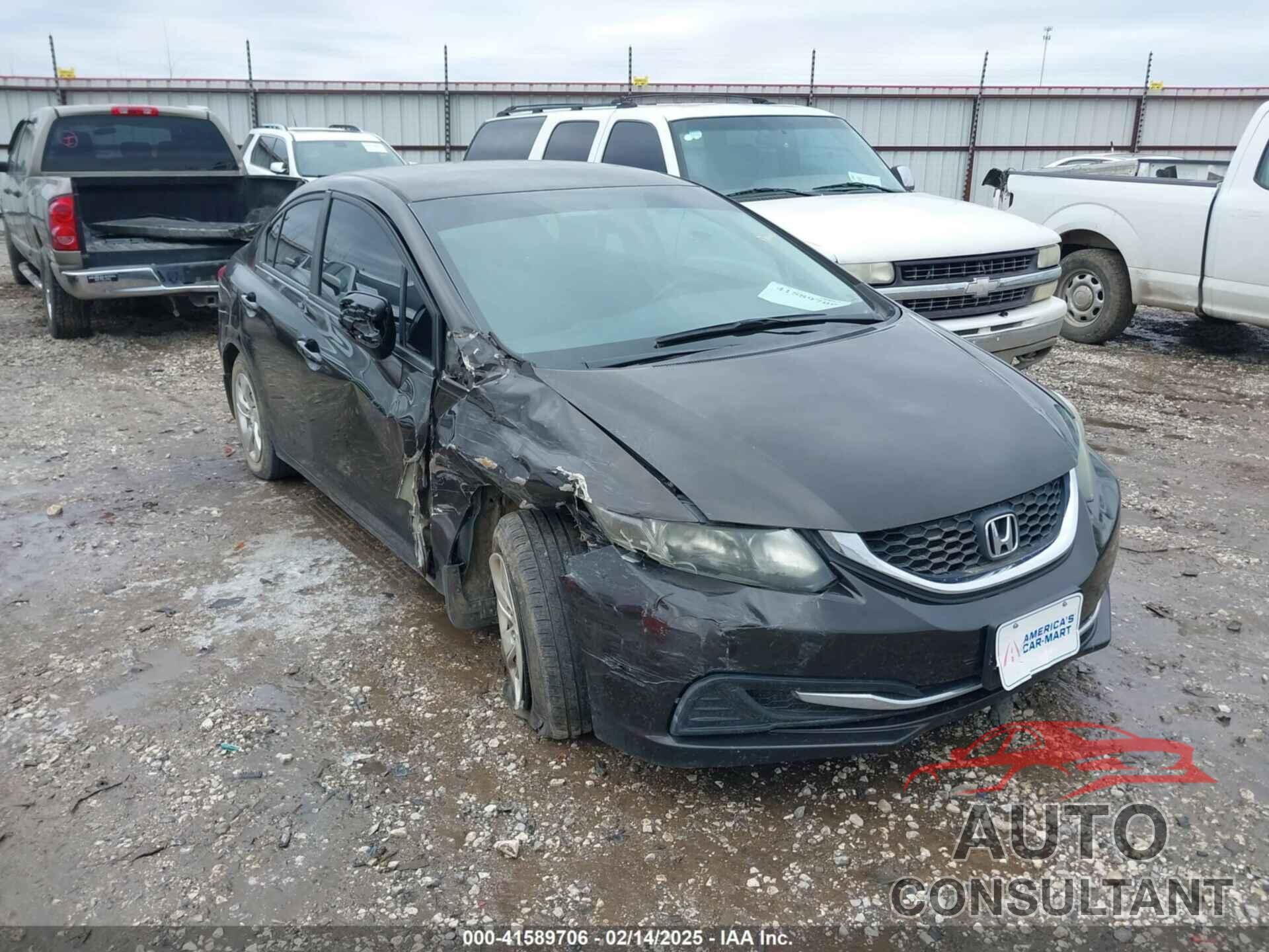 HONDA CIVIC 2014 - 2HGFB2F57EH557933