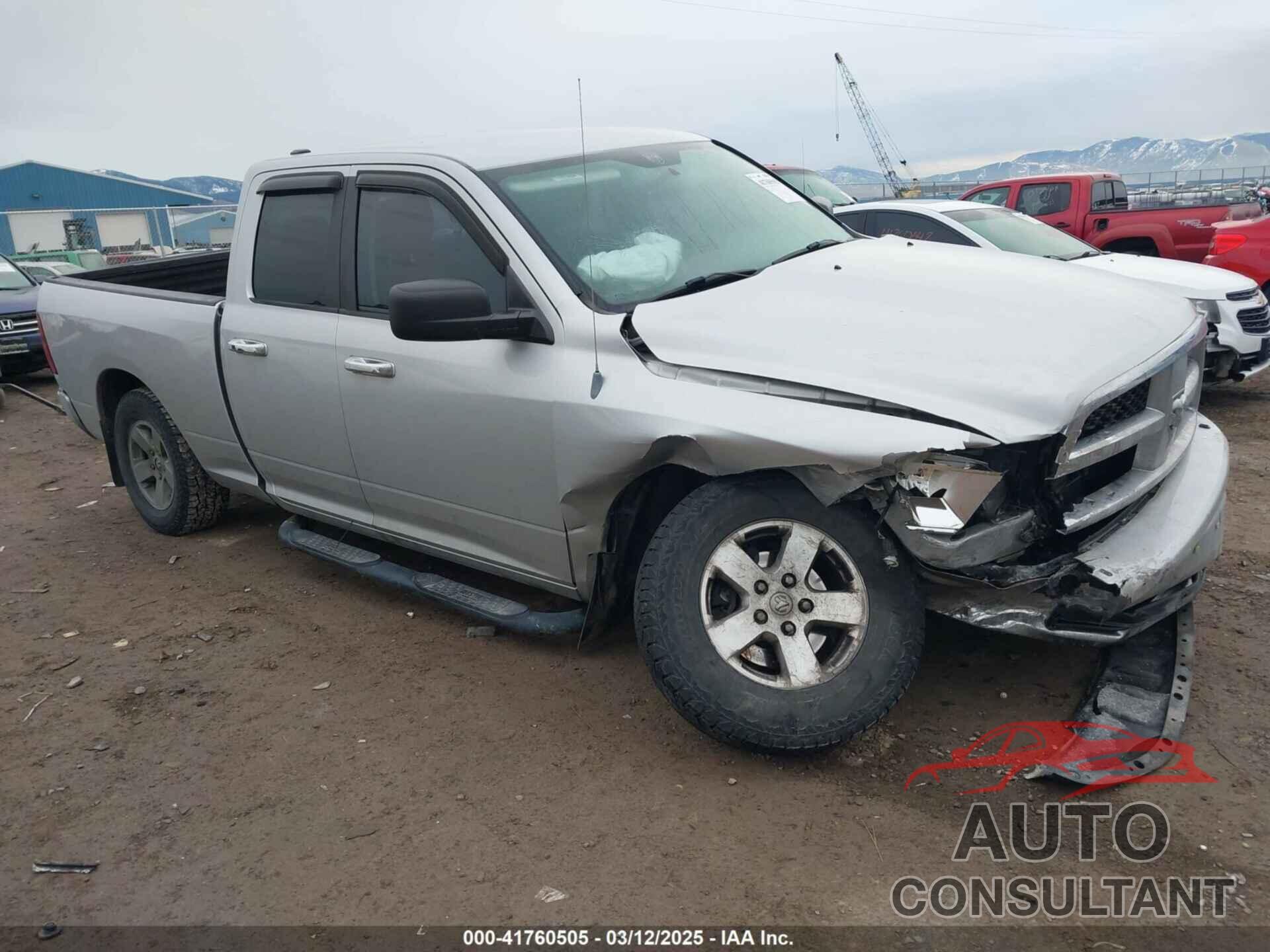 DODGE RAM 1500 2010 - 1D7RV1GP9AS234358
