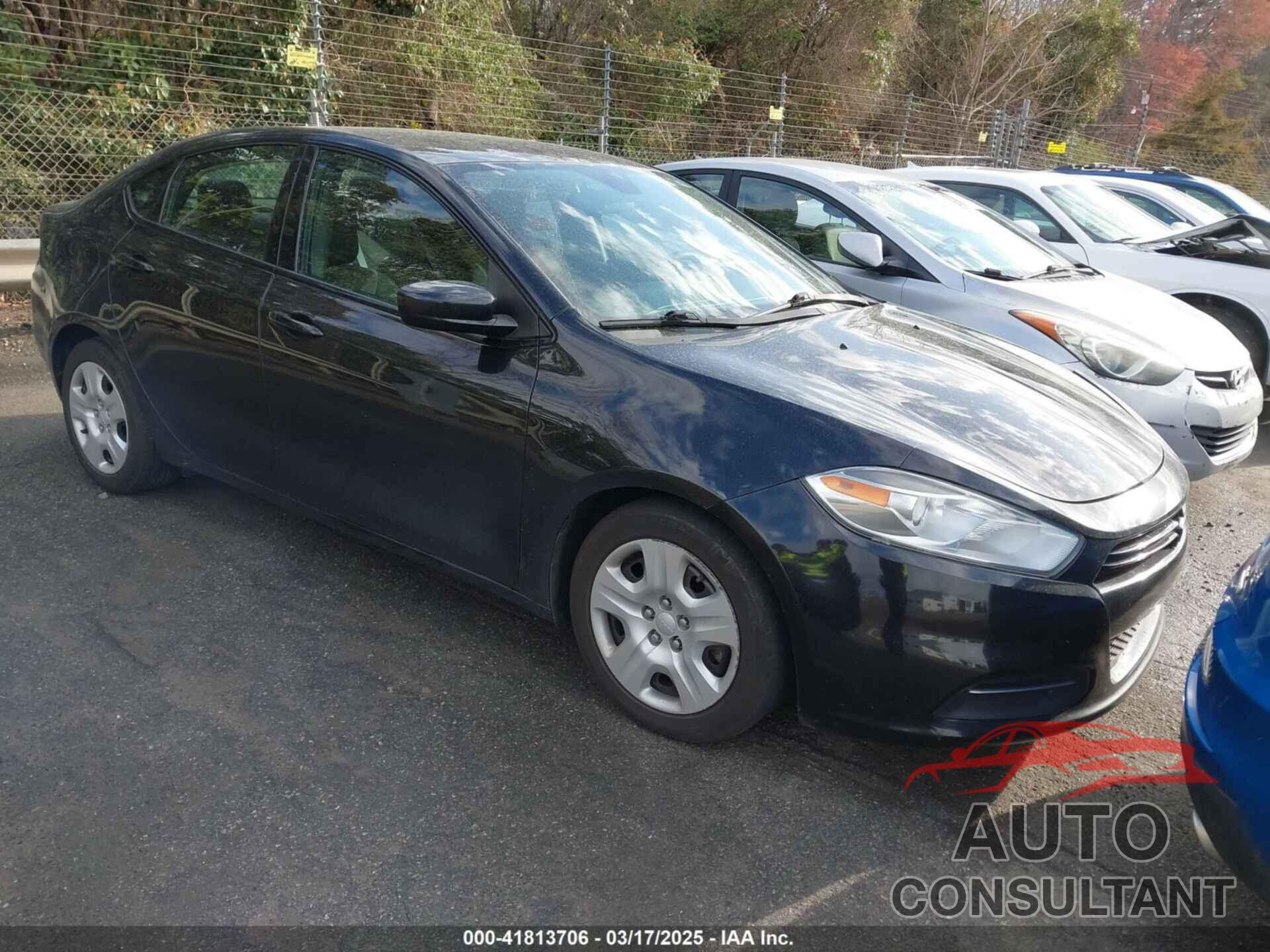DODGE DART 2016 - 1C3CDFAA1GD564520