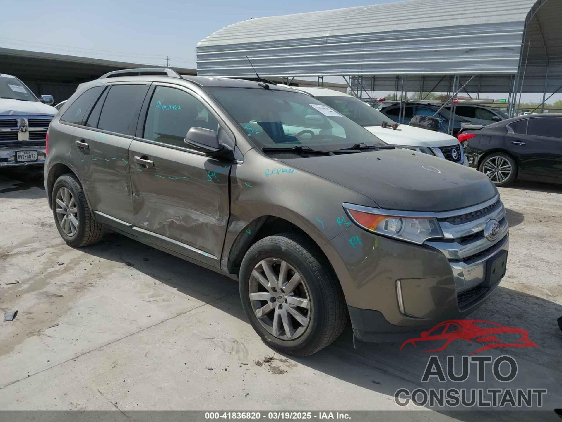 FORD EDGE 2013 - 2FMDK3JCXDBB62675