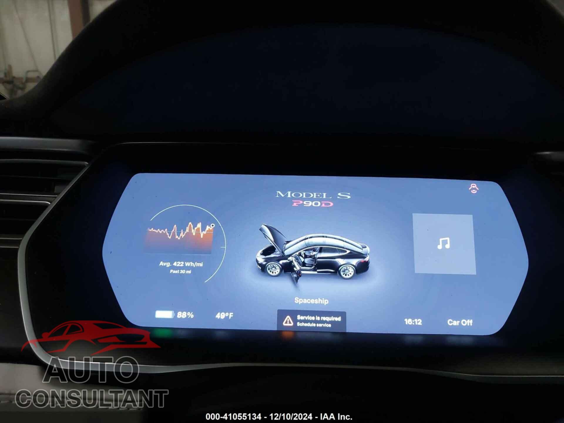 TESLA MODEL S 2015 - 5YJSA1E48FF102860