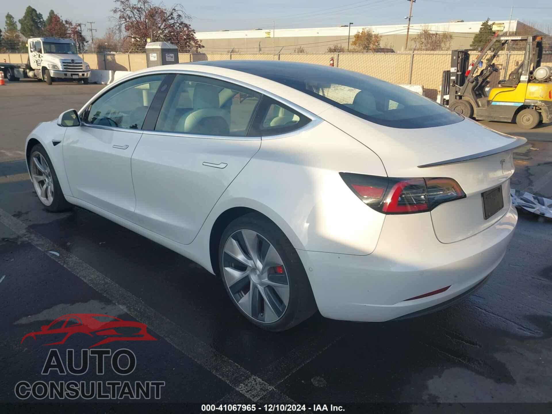TESLA MODEL 3 2019 - 5YJ3E1EB9KF514626
