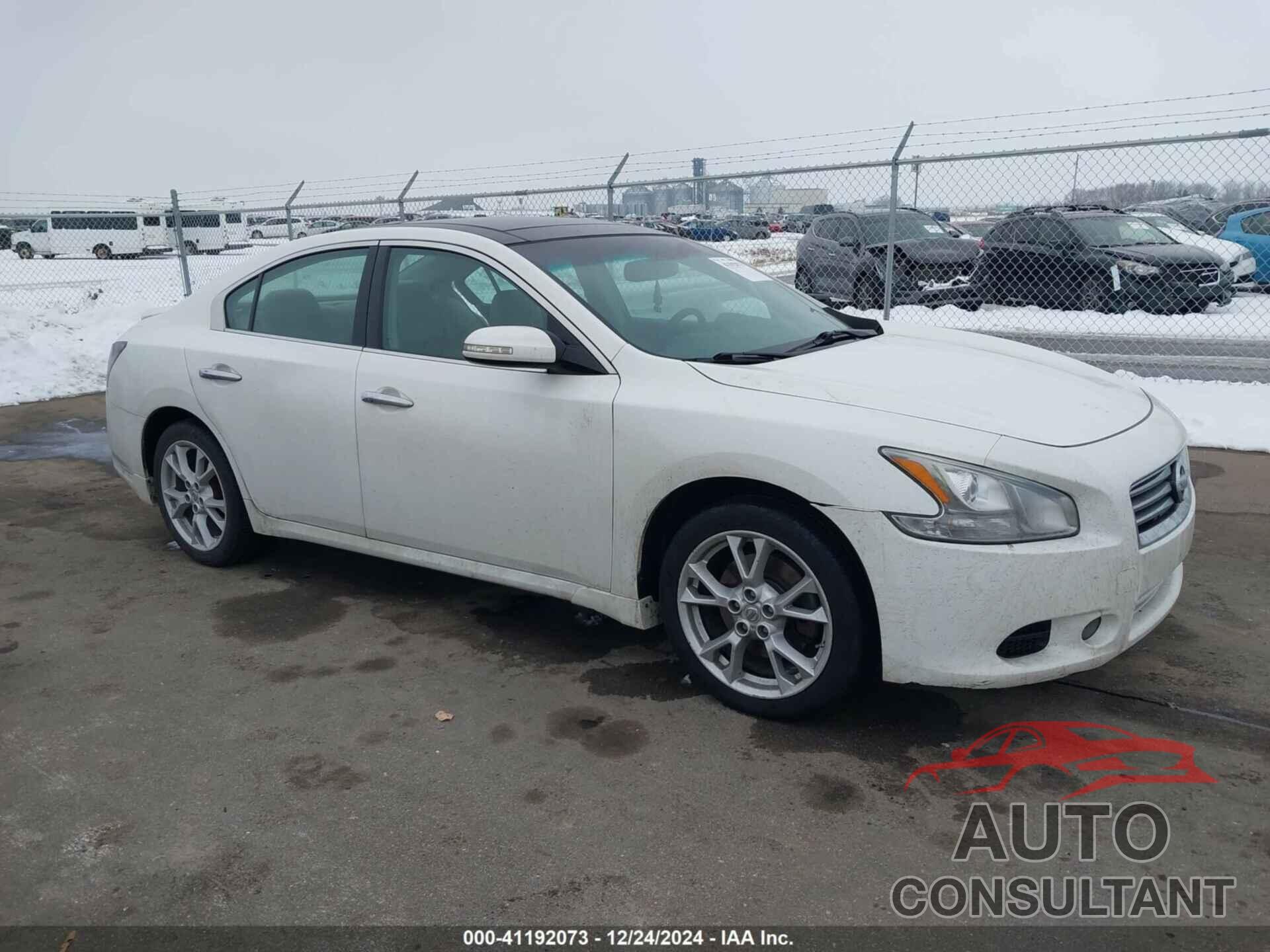 NISSAN MAXIMA 2012 - 1N4AA5AP0CC833879