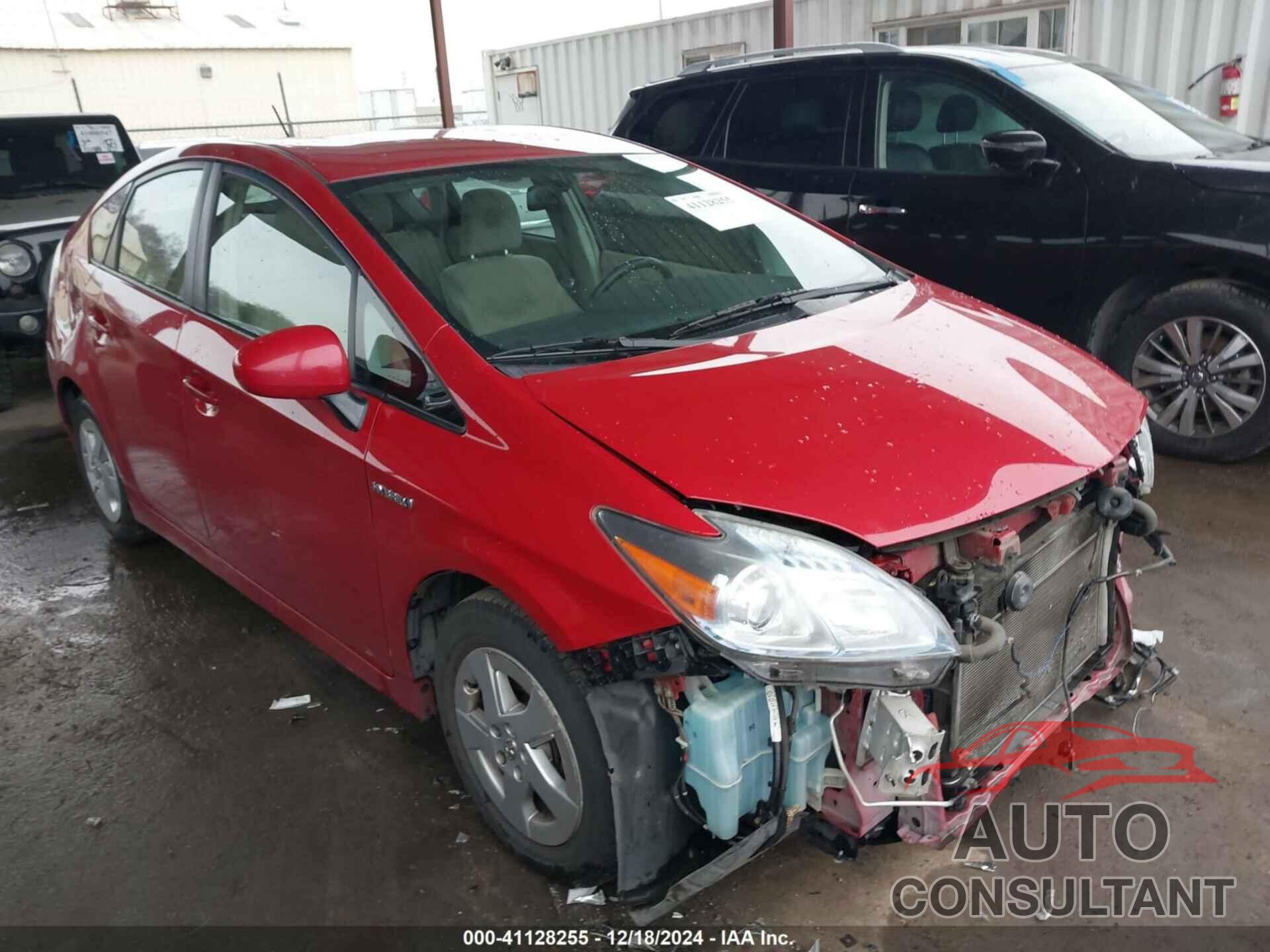 TOYOTA PRIUS 2011 - JTDKN3DU4B0267928