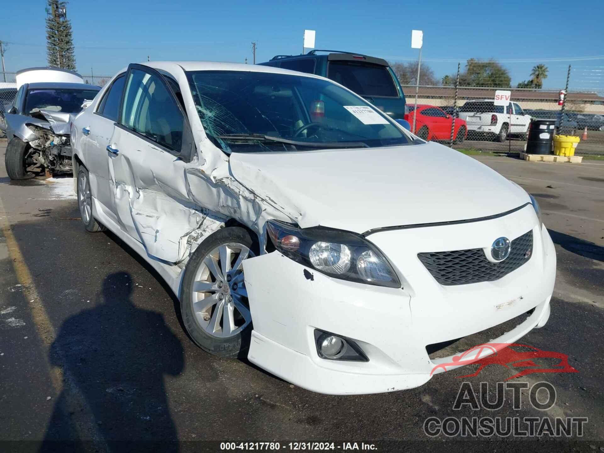 TOYOTA COROLLA 2010 - 1NXBU4EE4AZ271397