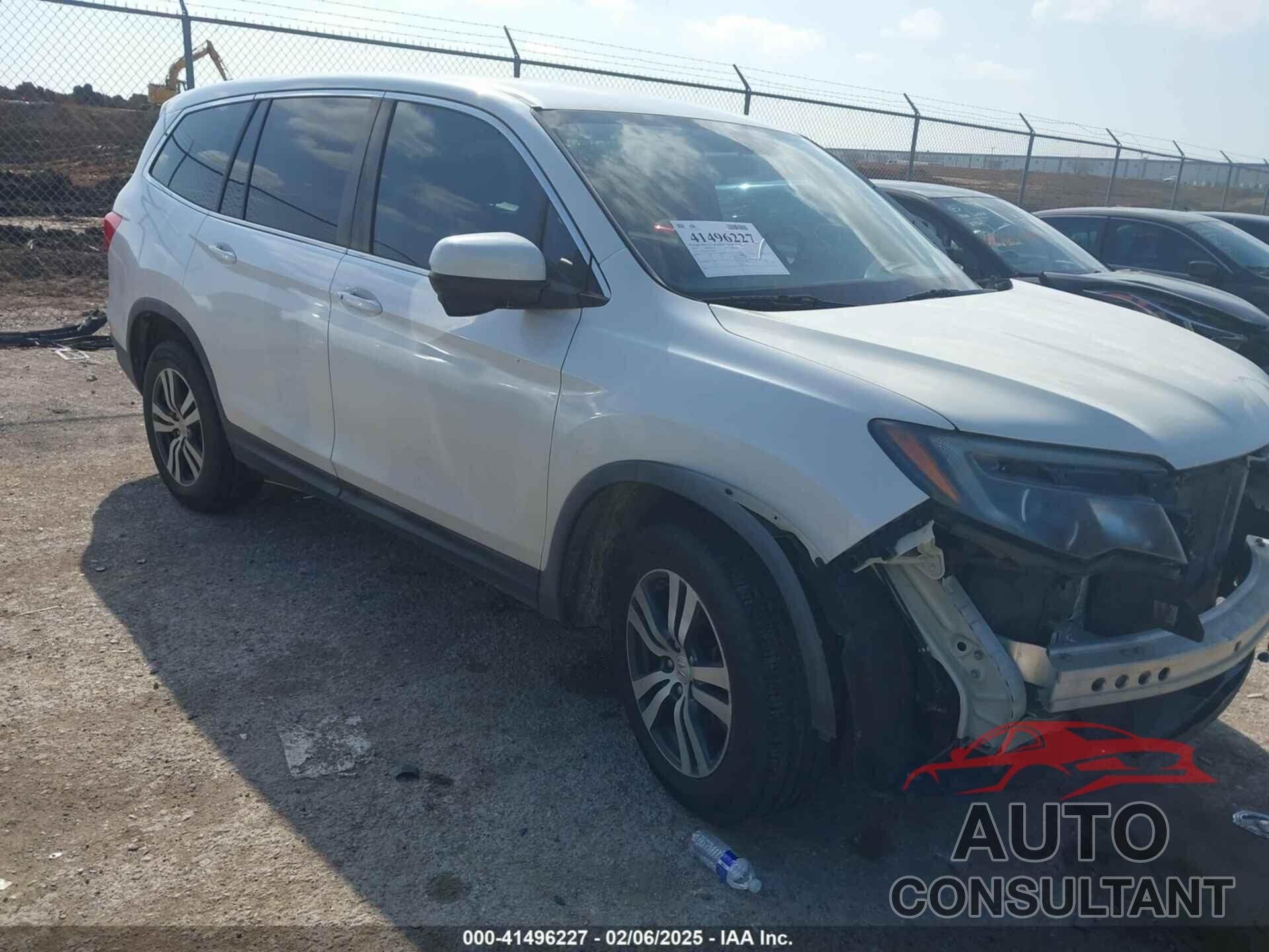 HONDA PILOT 2016 - 5FNYF6H36GB084517
