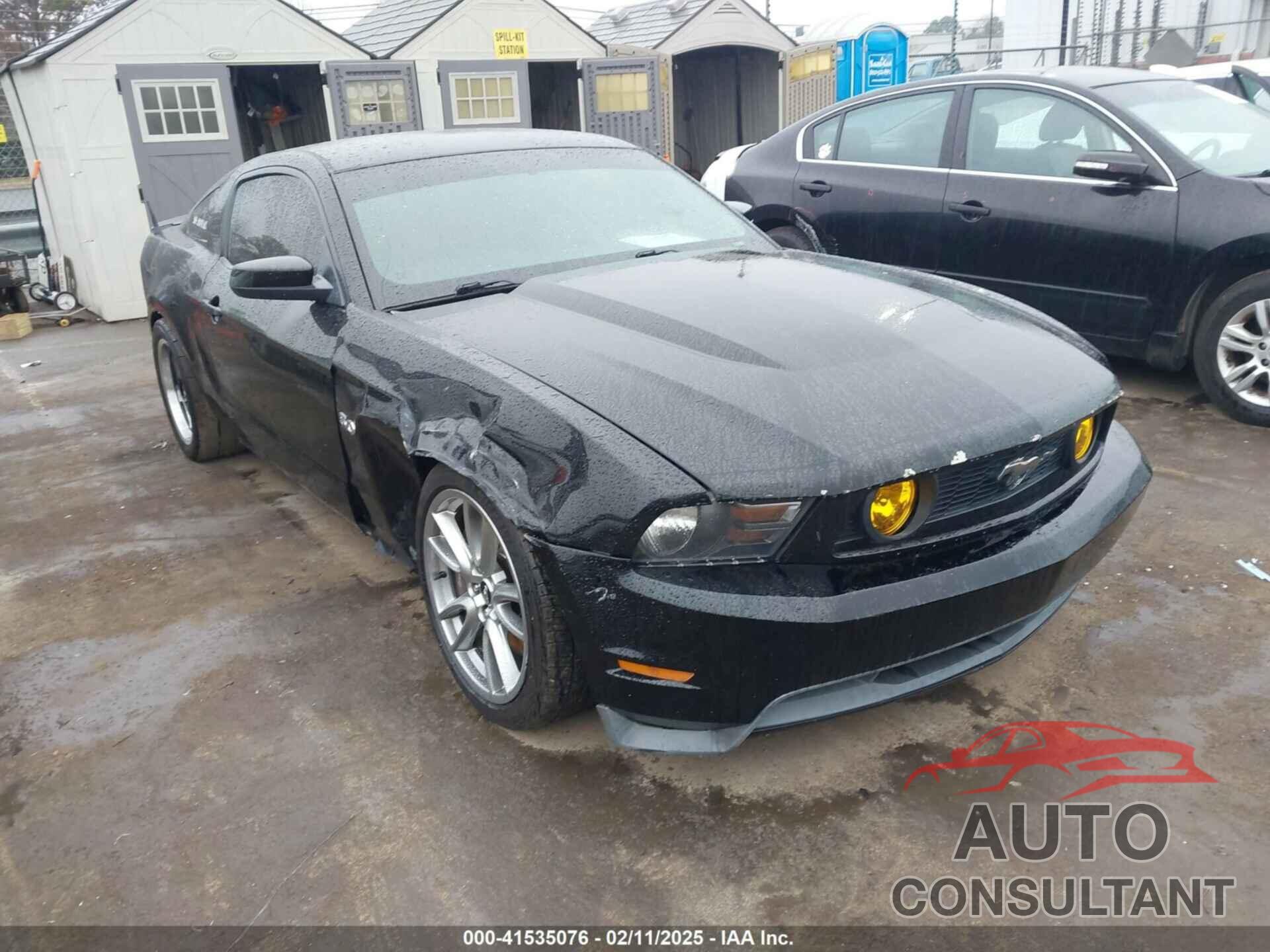 FORD MUSTANG 2012 - 1ZVBP8CF6C5229564