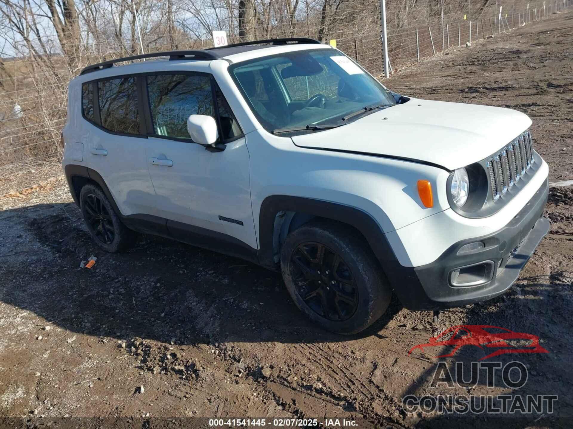 JEEP RENEGADE 2017 - ZACCJABB5HPG25546