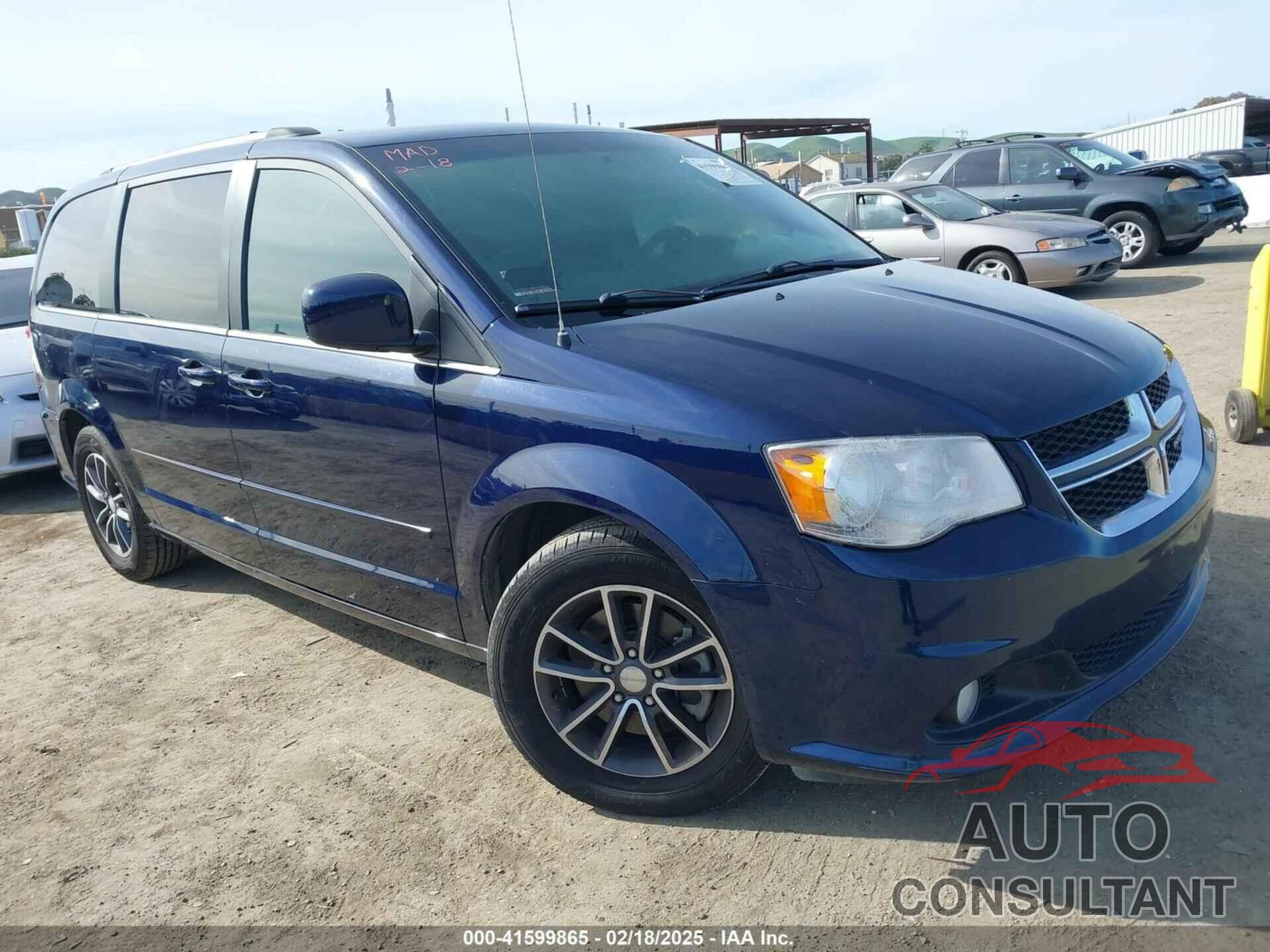 DODGE GRAND CARAVAN 2017 - 2C4RDGCG4HR625337