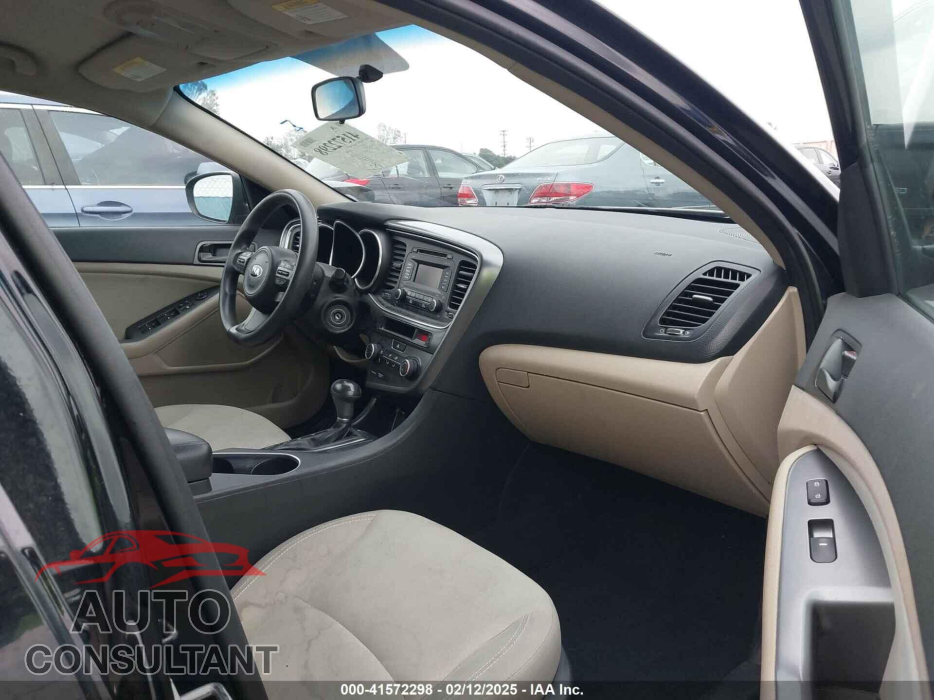 KIA OPTIMA 2014 - 5XXGM4A76EG327384