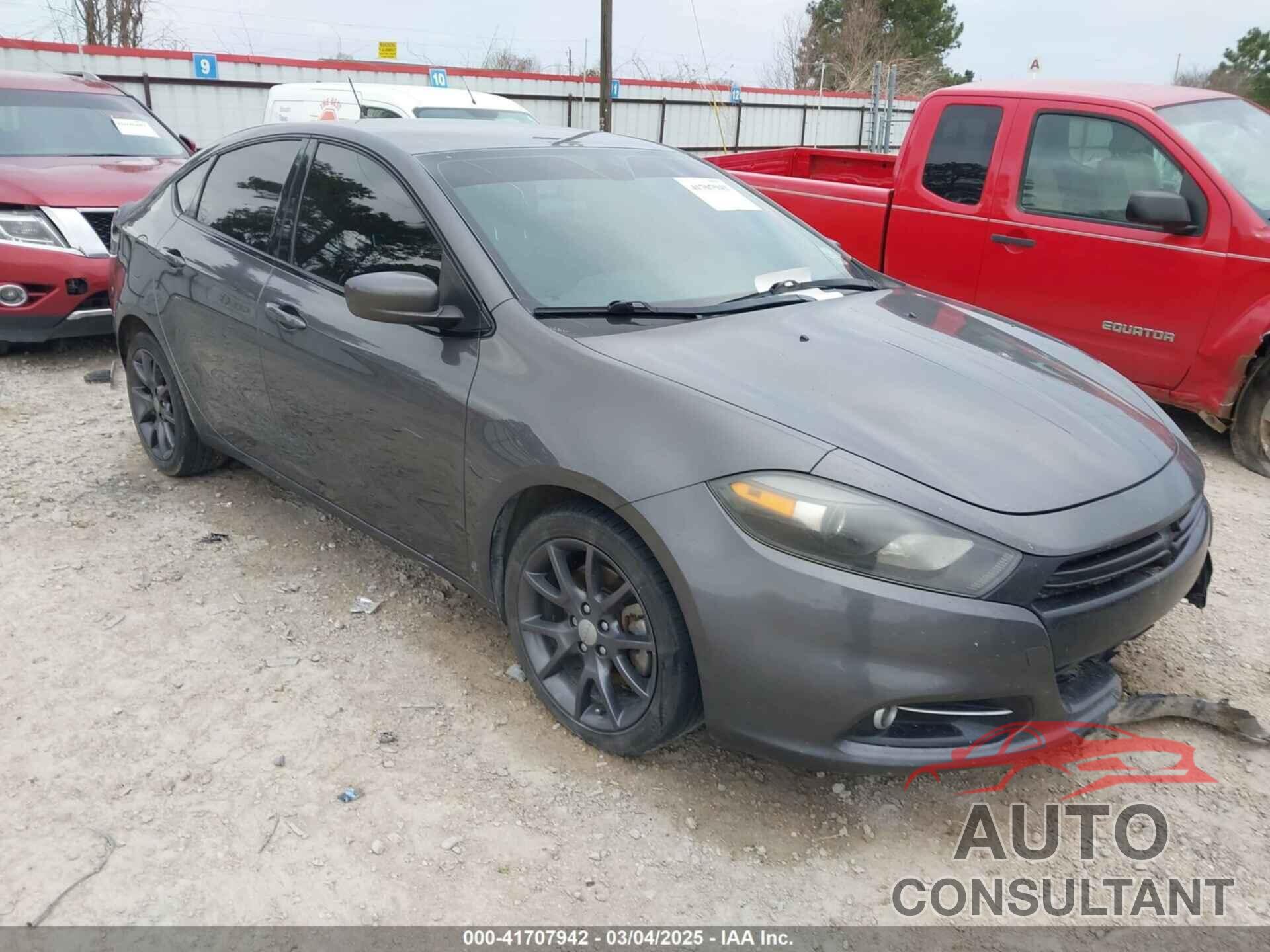 DODGE DART 2015 - 1C3CDFBB0FD247723