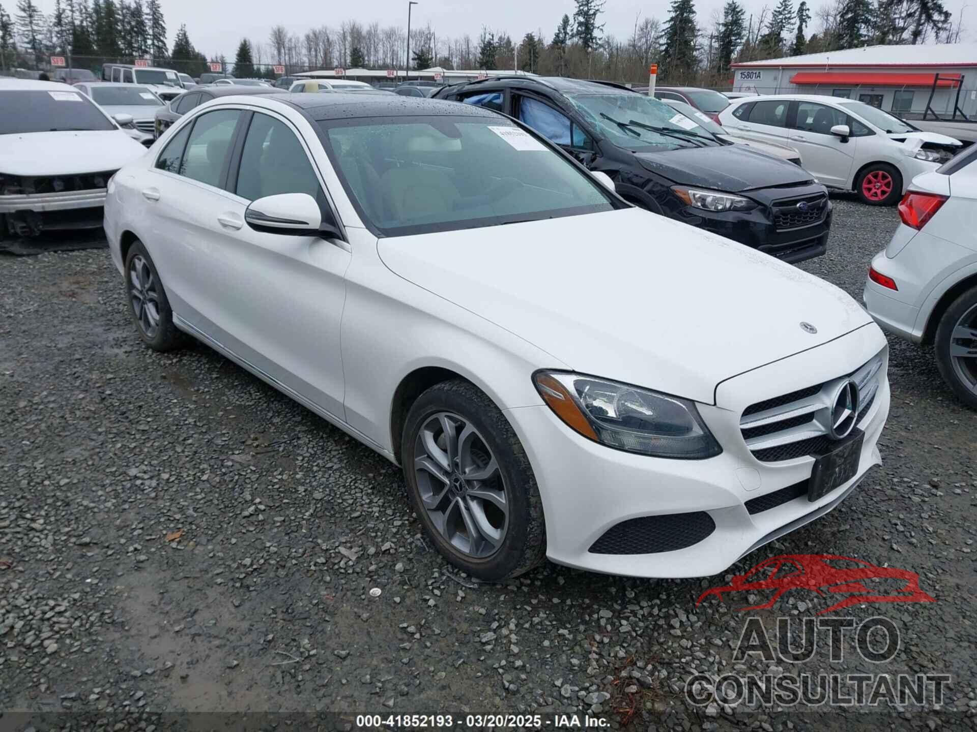MERCEDES-BENZ C 300 2017 - 55SWF4KB5HU232085