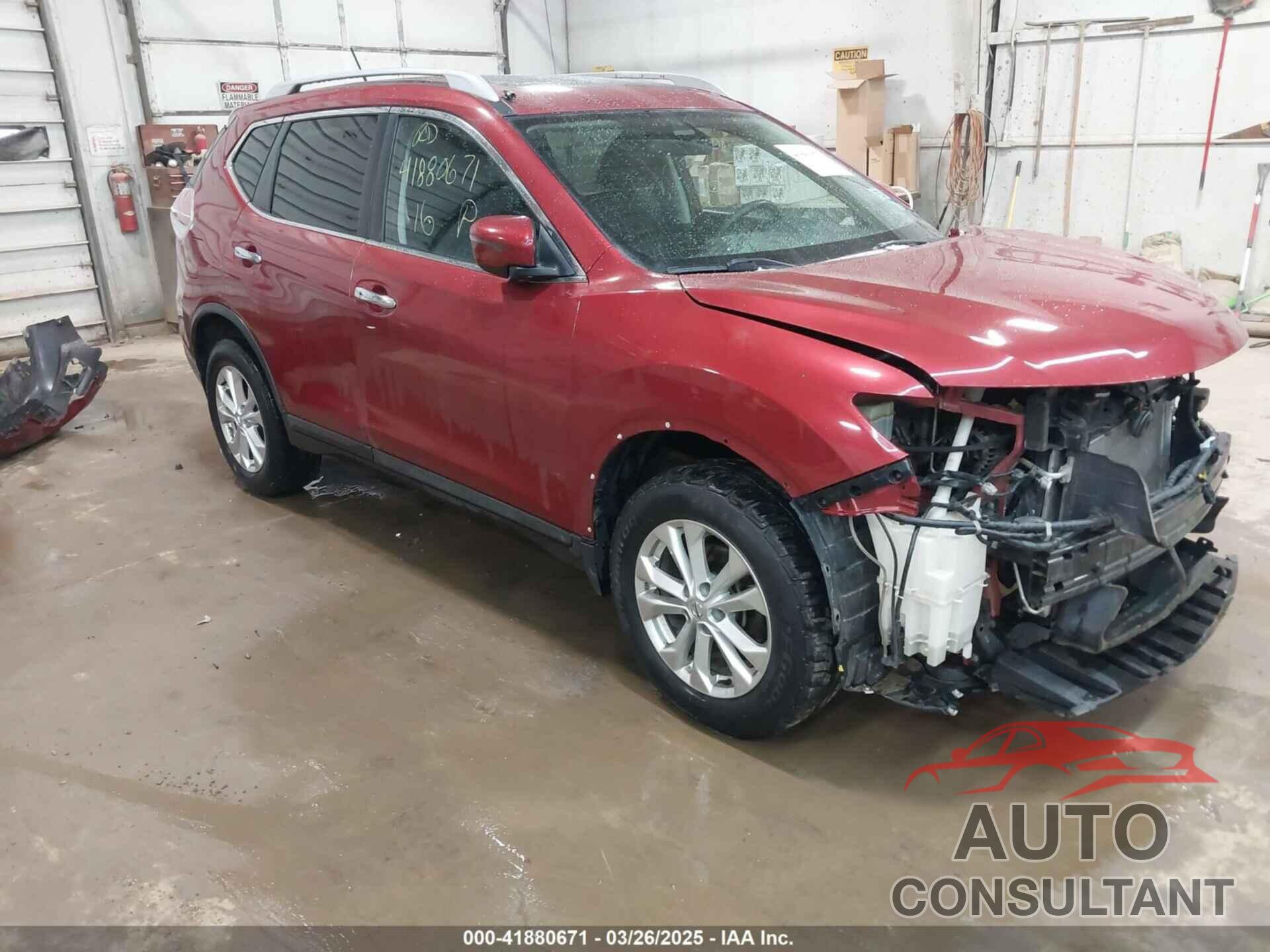 NISSAN ROGUE 2016 - 5N1AT2MV8GC919696