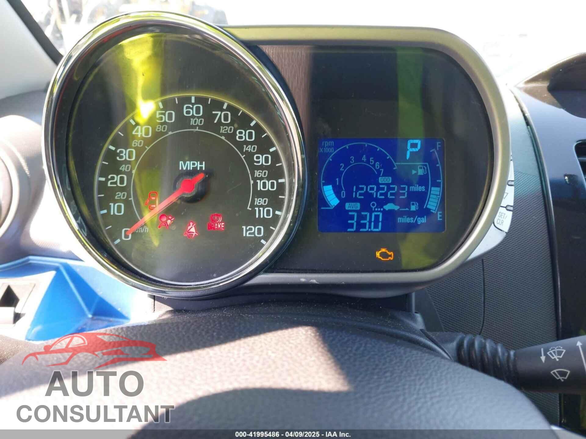 CHEVROLET SPARK 2014 - KL8CD6S99EC519367