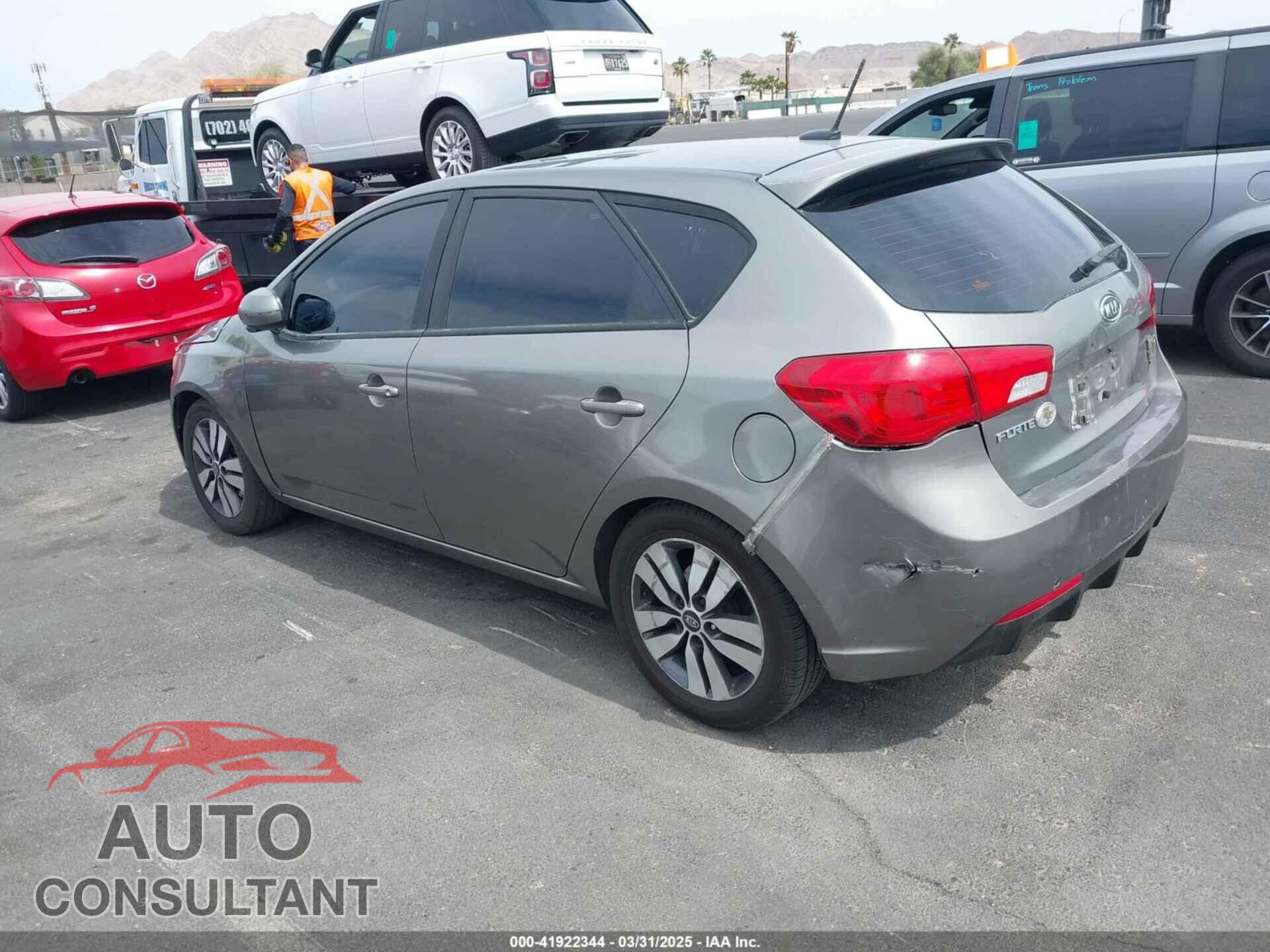 KIA FORTE 2013 - KNAFU5A25D5664019