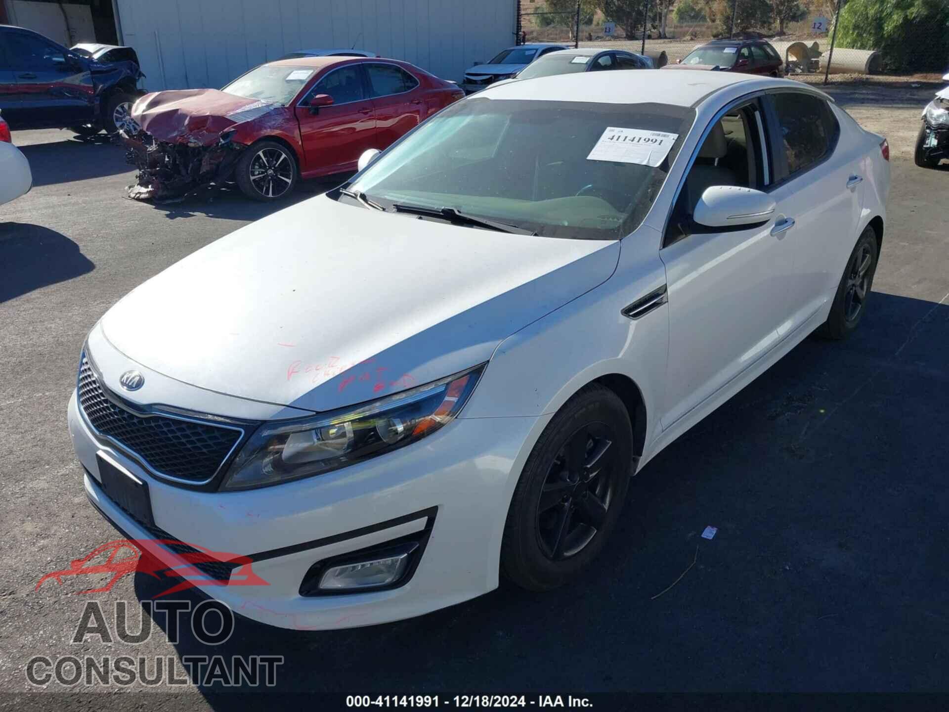 KIA OPTIMA 2014 - KNAGM4A74E5524927