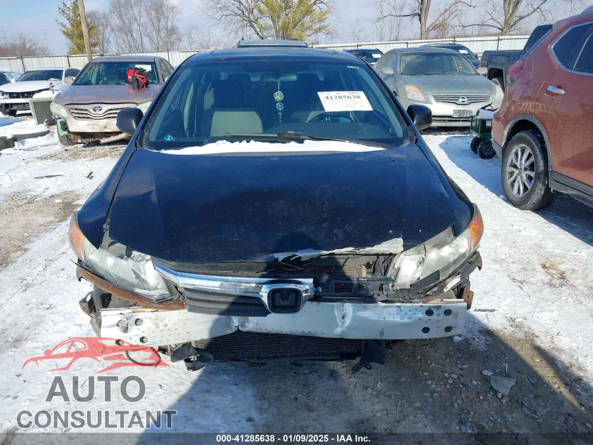 HONDA CIVIC 2012 - 2HGFB2F83CH321903