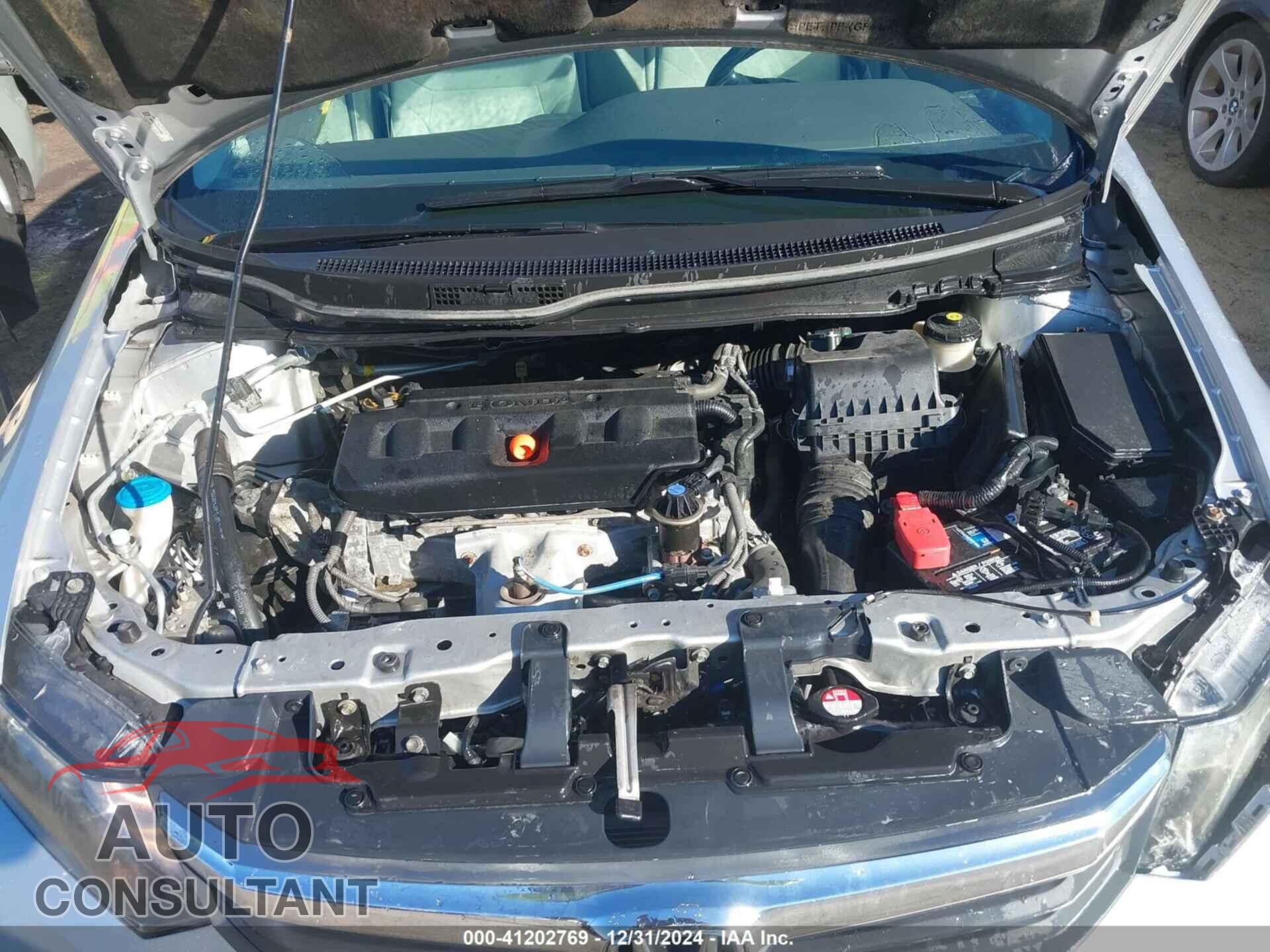 HONDA CIVIC 2012 - 19XFB2F82CE343806