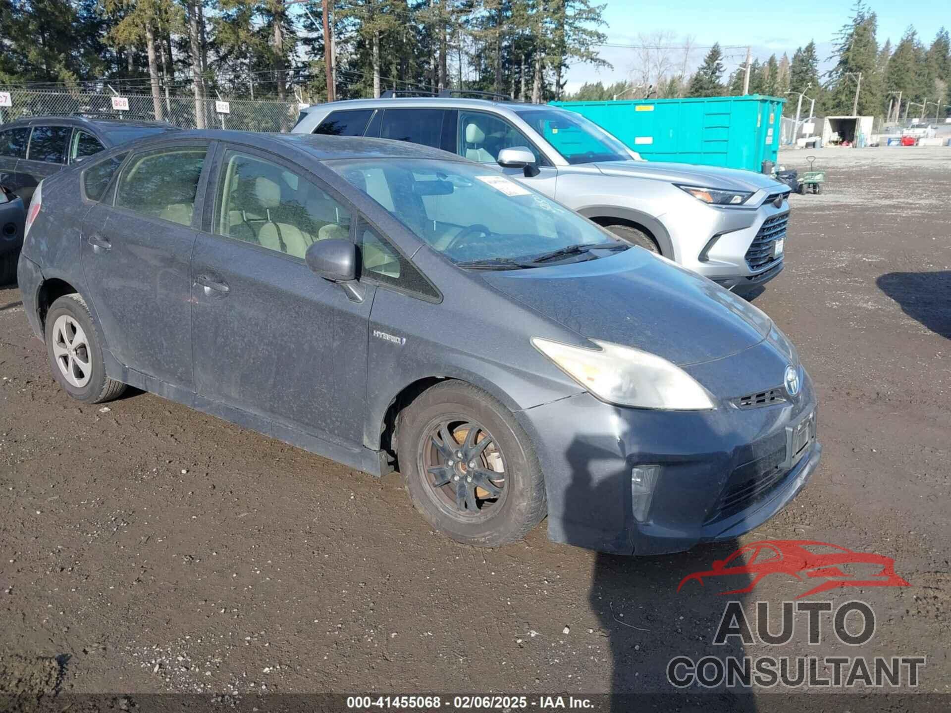 TOYOTA PRIUS 2013 - JTDKN3DU3D1672420