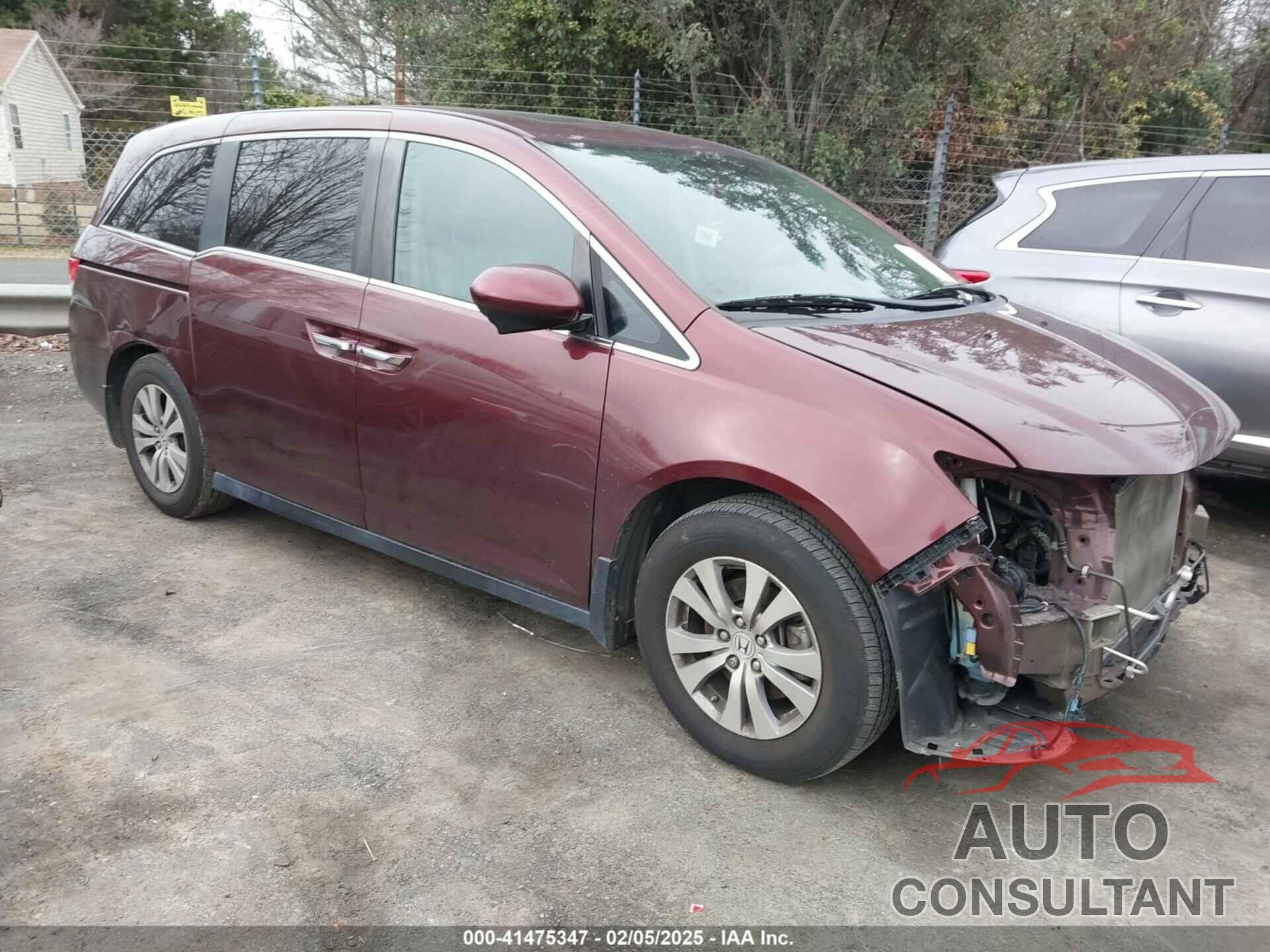 HONDA ODYSSEY 2017 - 5FNRL5H6XHB014084