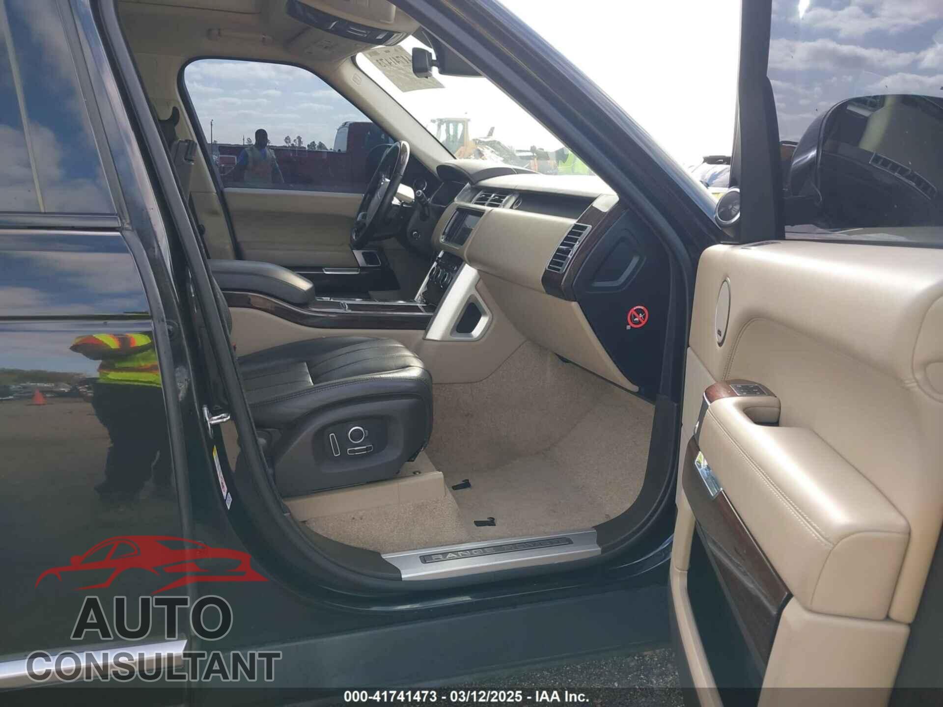 LAND ROVER RANGE ROVER 2016 - SALGS3EF0GA262914