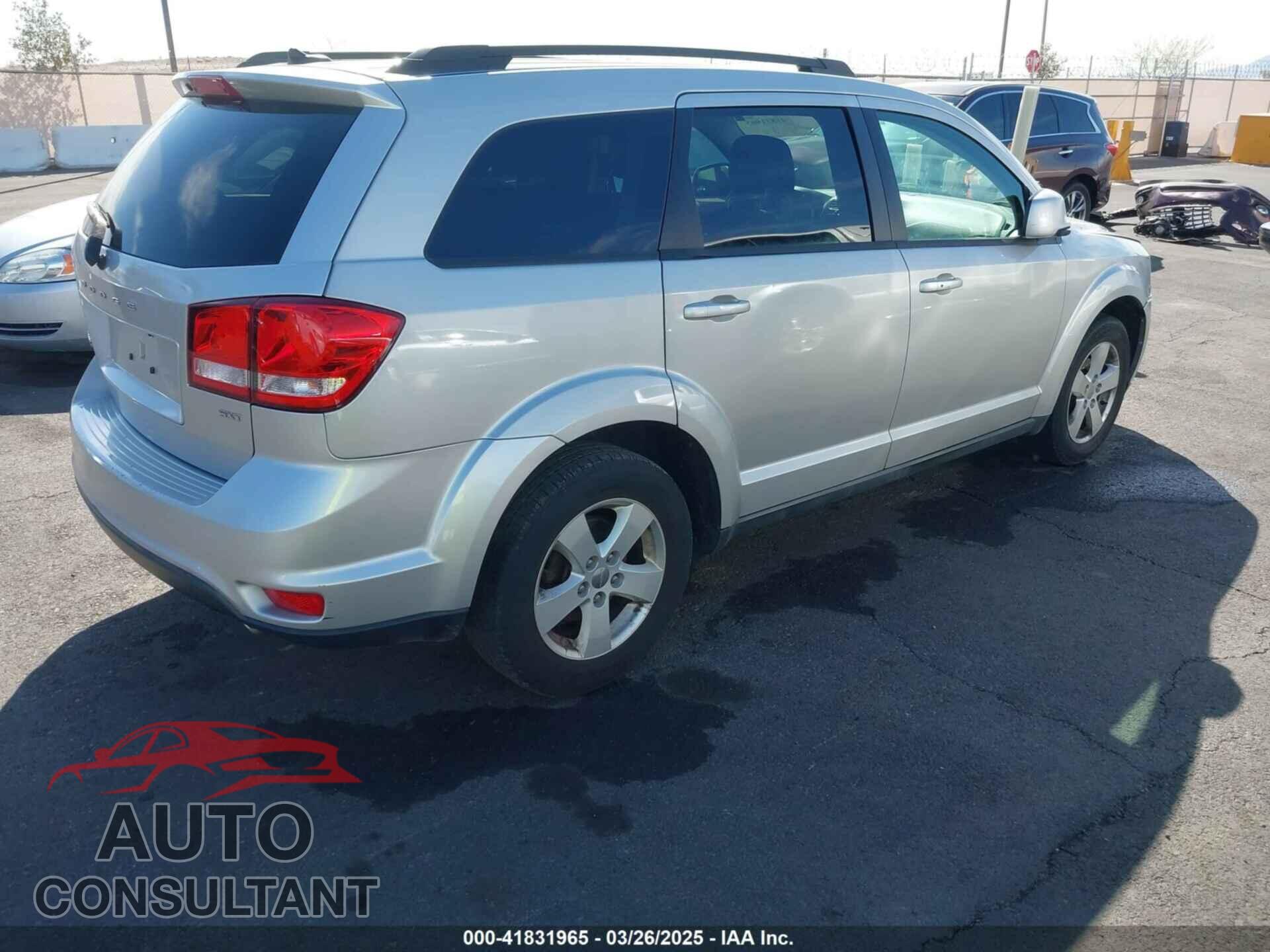 DODGE JOURNEY 2012 - 3C4PDDBG5CT246182
