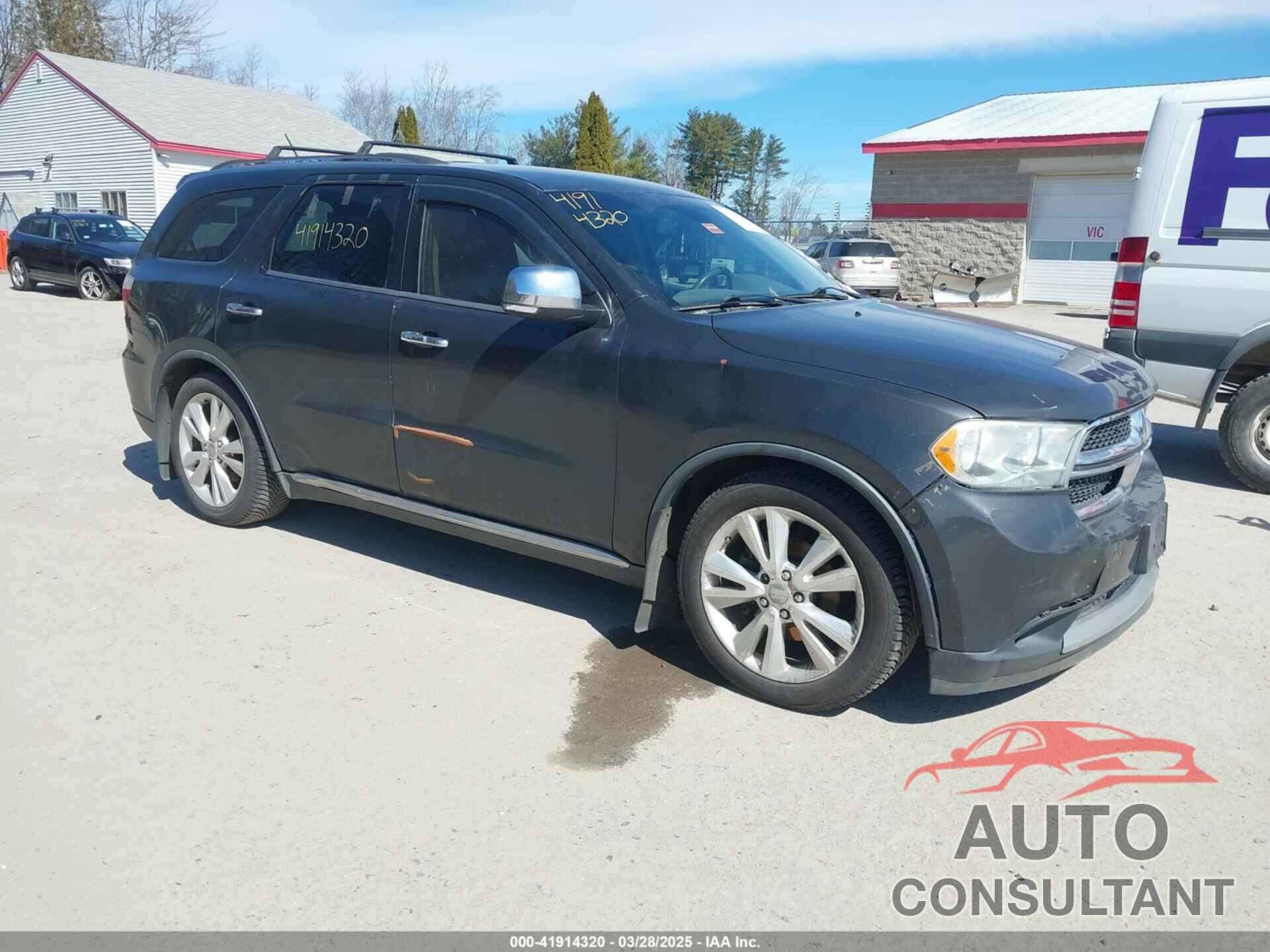 DODGE DURANGO 2011 - 1D4RE4GG3BC674828