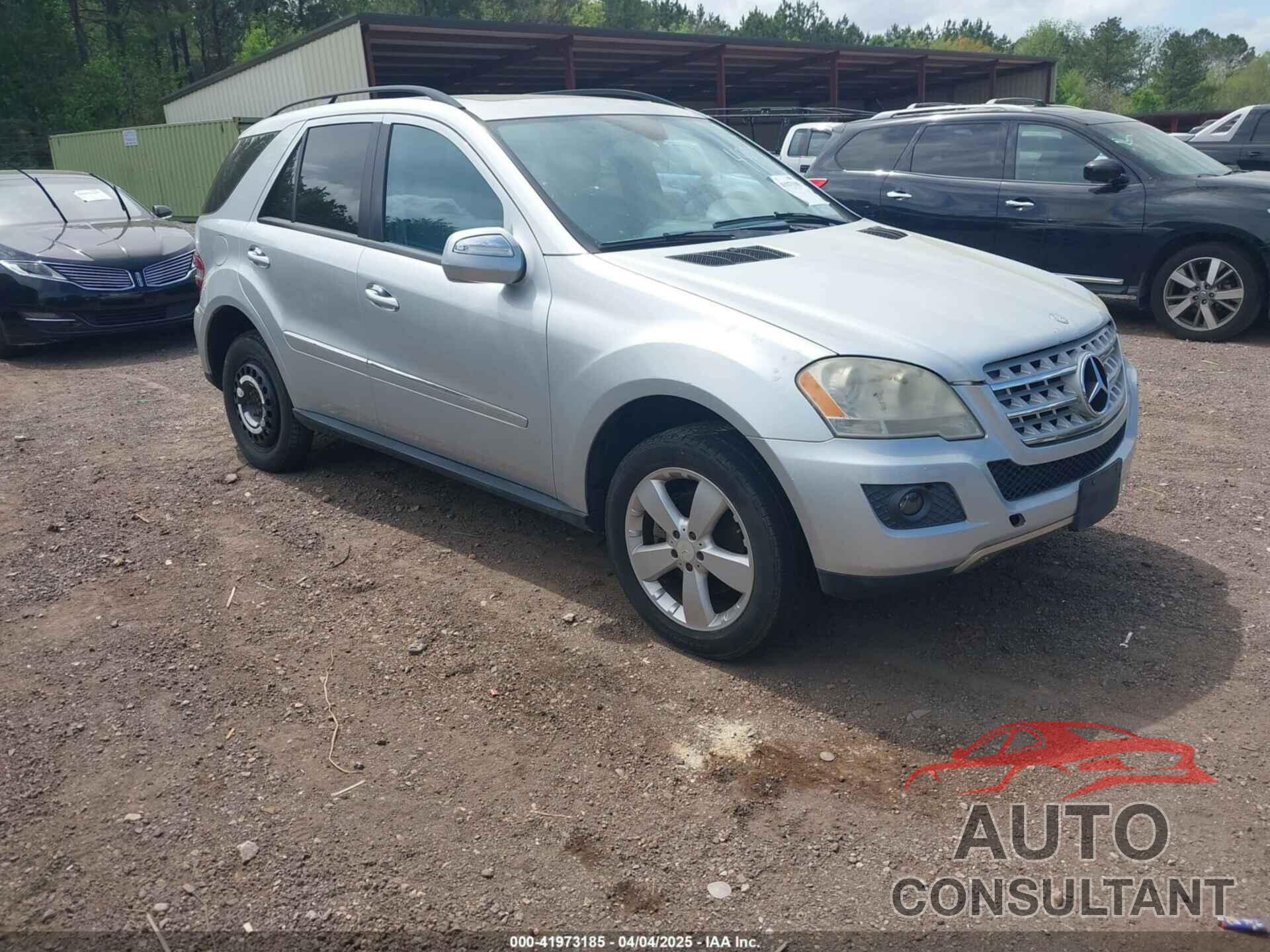 MERCEDES-BENZ ML 350 2009 - 4JGBB86EX9A499123