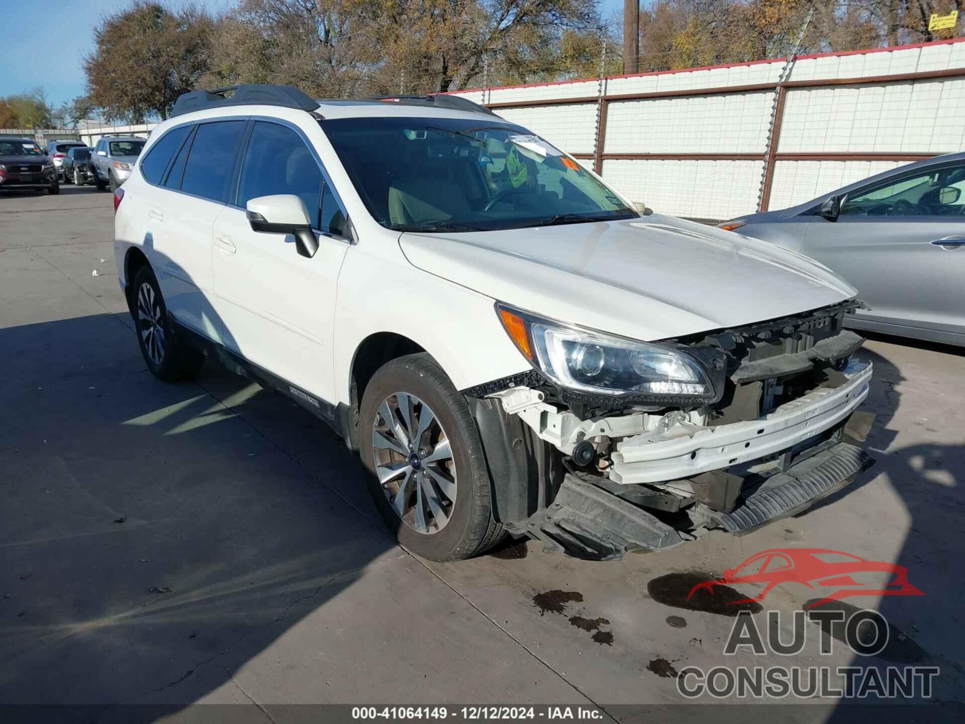 SUBARU OUTBACK 2017 - 4S4BSENC8H3382139