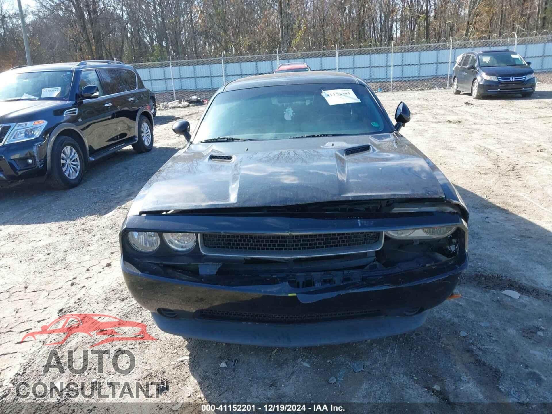 DODGE CHALLENGER 2012 - 2C3CDYAG5CH208567