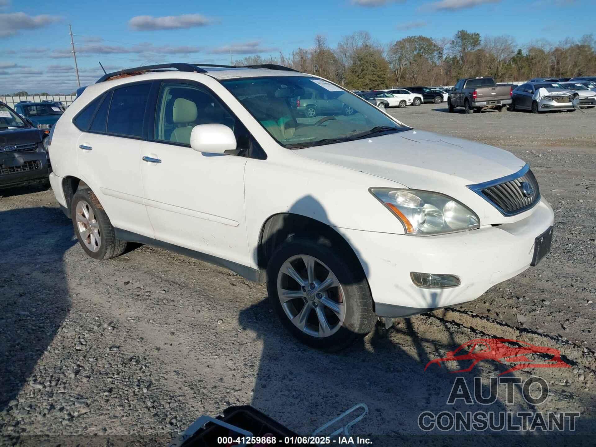 LEXUS RX 350 2009 - 2T2HK31U39C133060