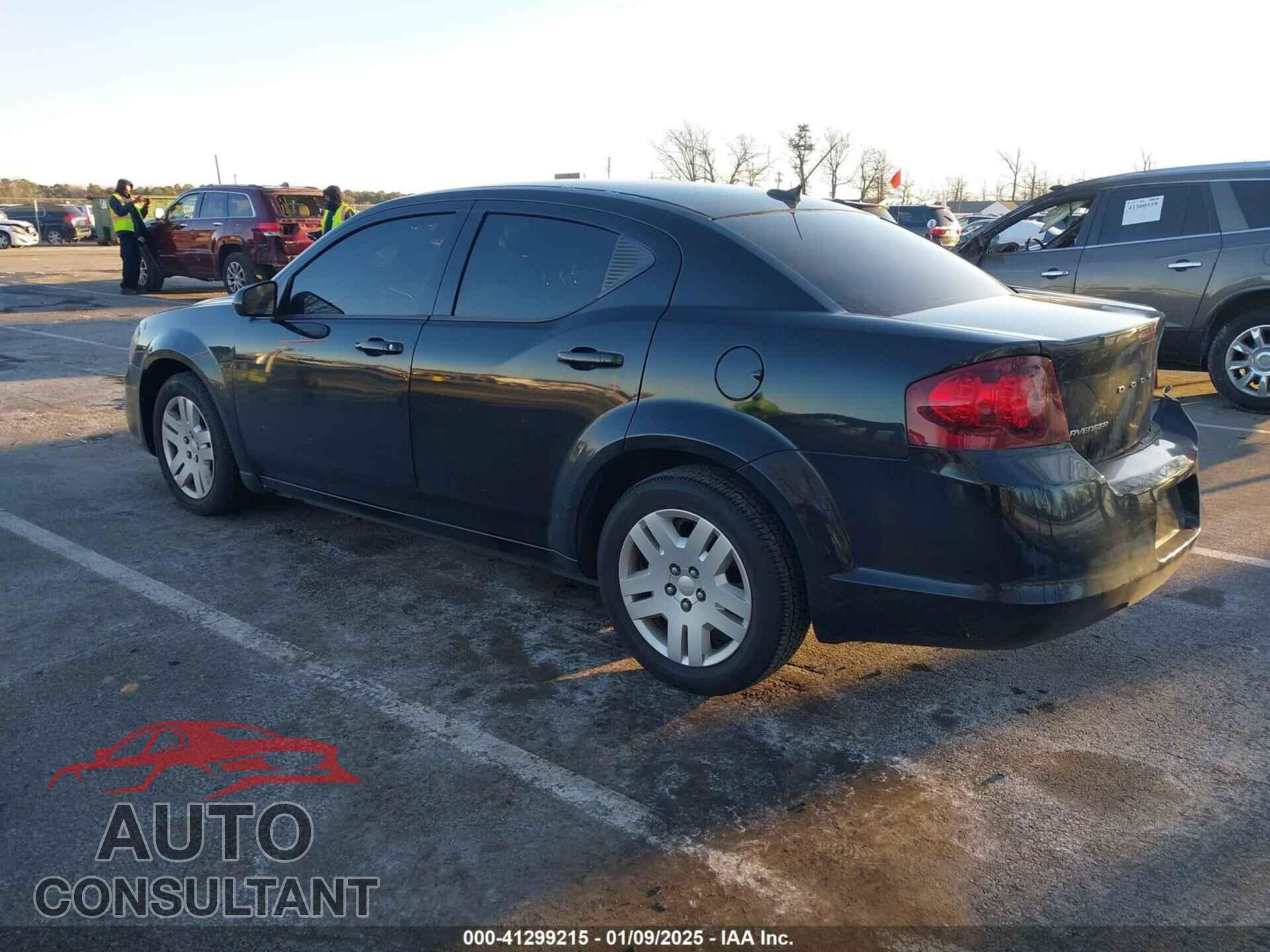 DODGE AVENGER 2013 - 1C3CDZAB1DN772753