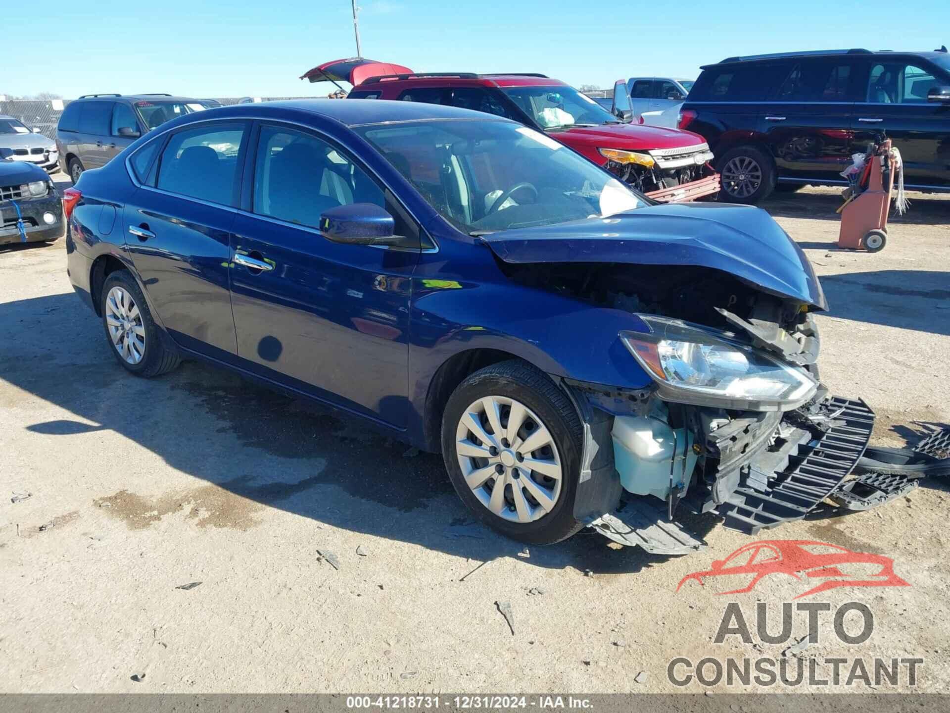NISSAN SENTRA 2018 - 3N1AB7AP9JY311729
