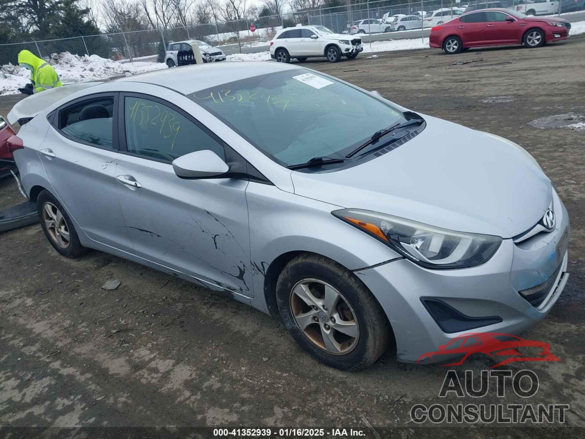 HYUNDAI ELANTRA 2014 - 5NPDH4AE3EH506928