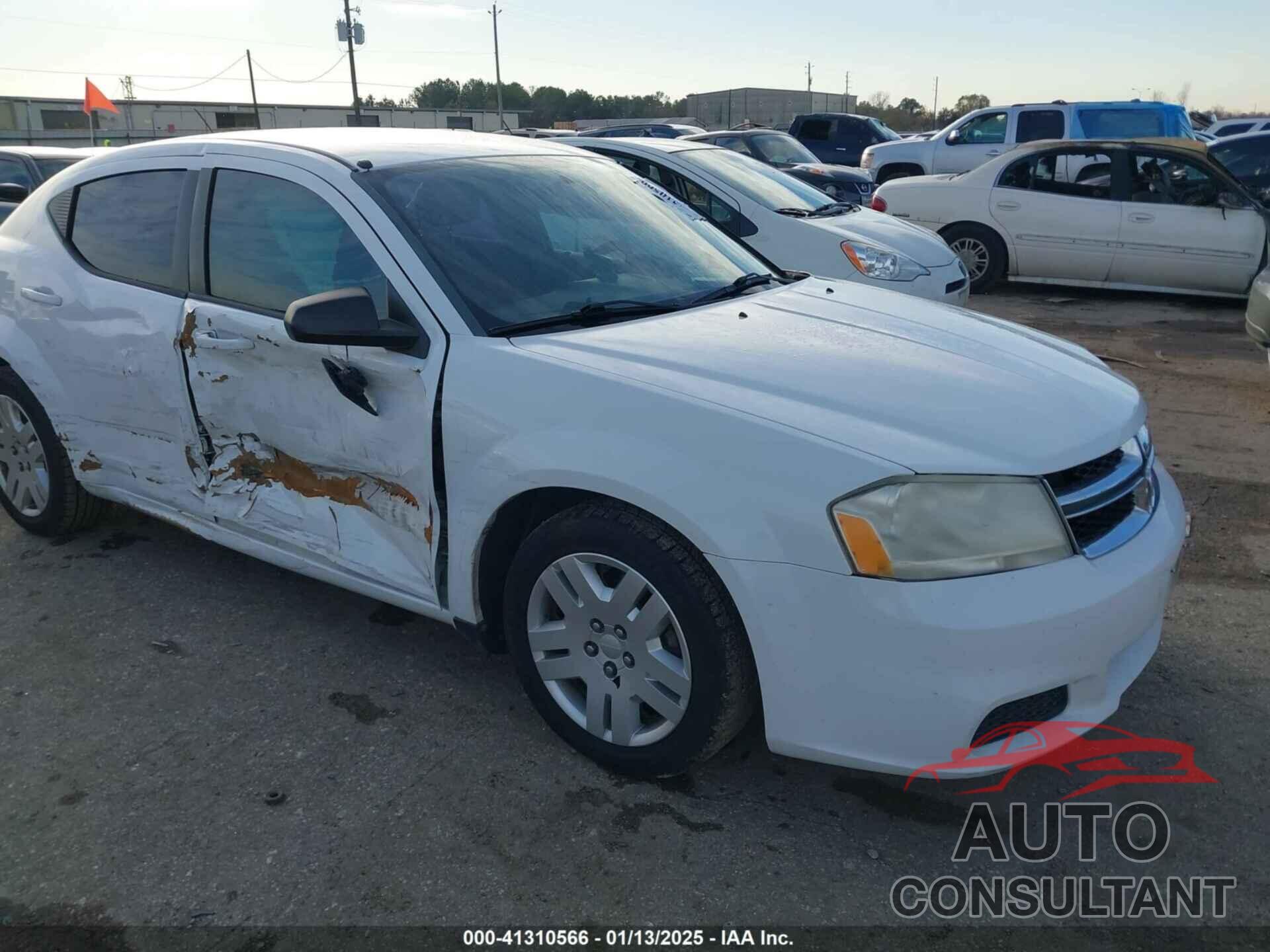 DODGE AVENGER 2013 - 1C3CDZAB7DN530758