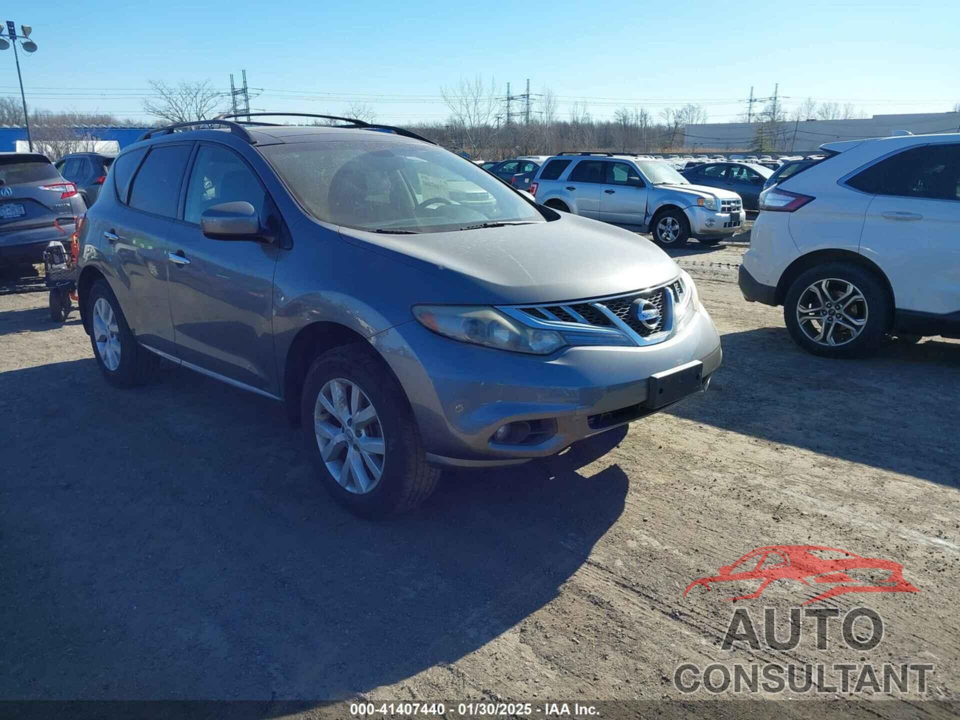 NISSAN MURANO 2013 - JN8AZ1MW5DW303278