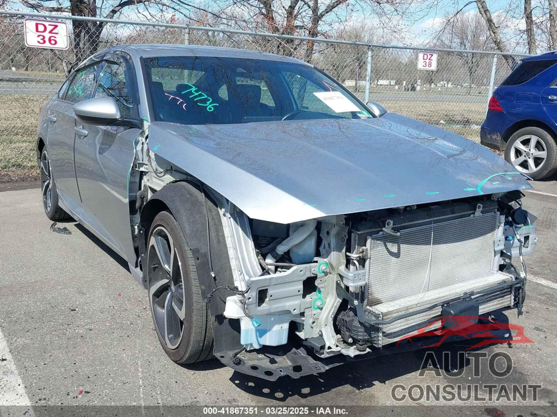 HONDA ACCORD 2018 - 1HGCV1F37JA268594