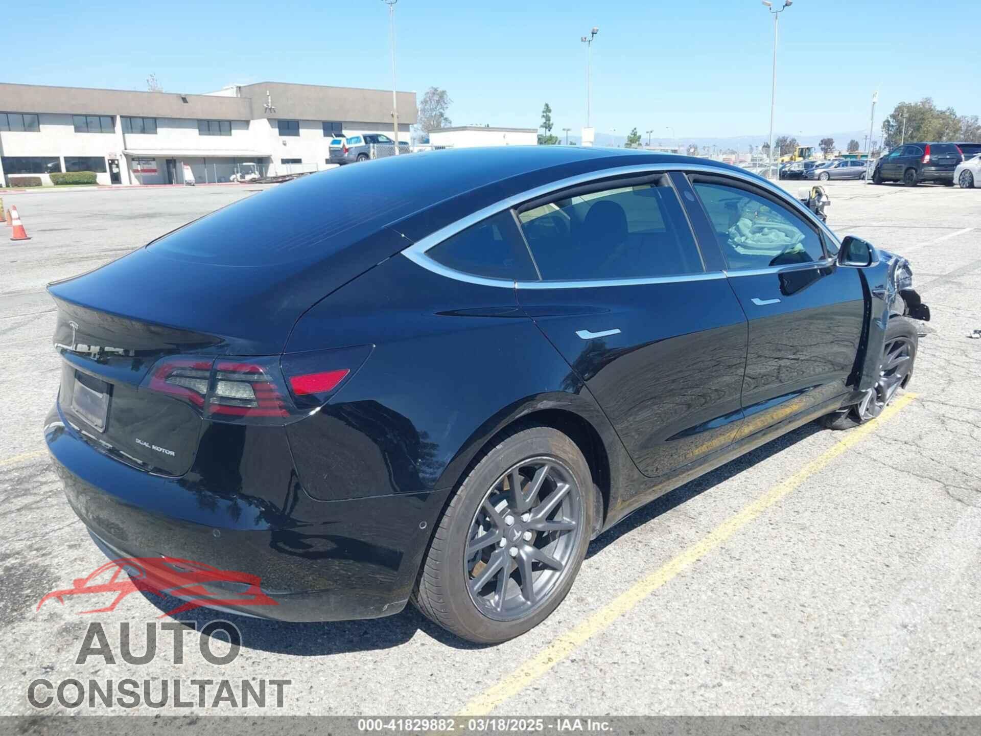 TESLA MODEL 3 2019 - 5YJ3E1EB3KF384598