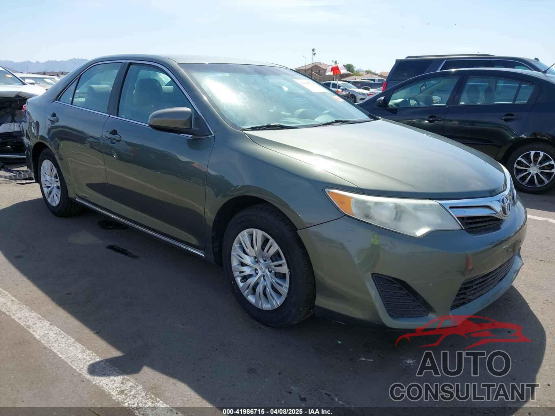 TOYOTA CAMRY 2013 - 4T4BF1FK2DR291252