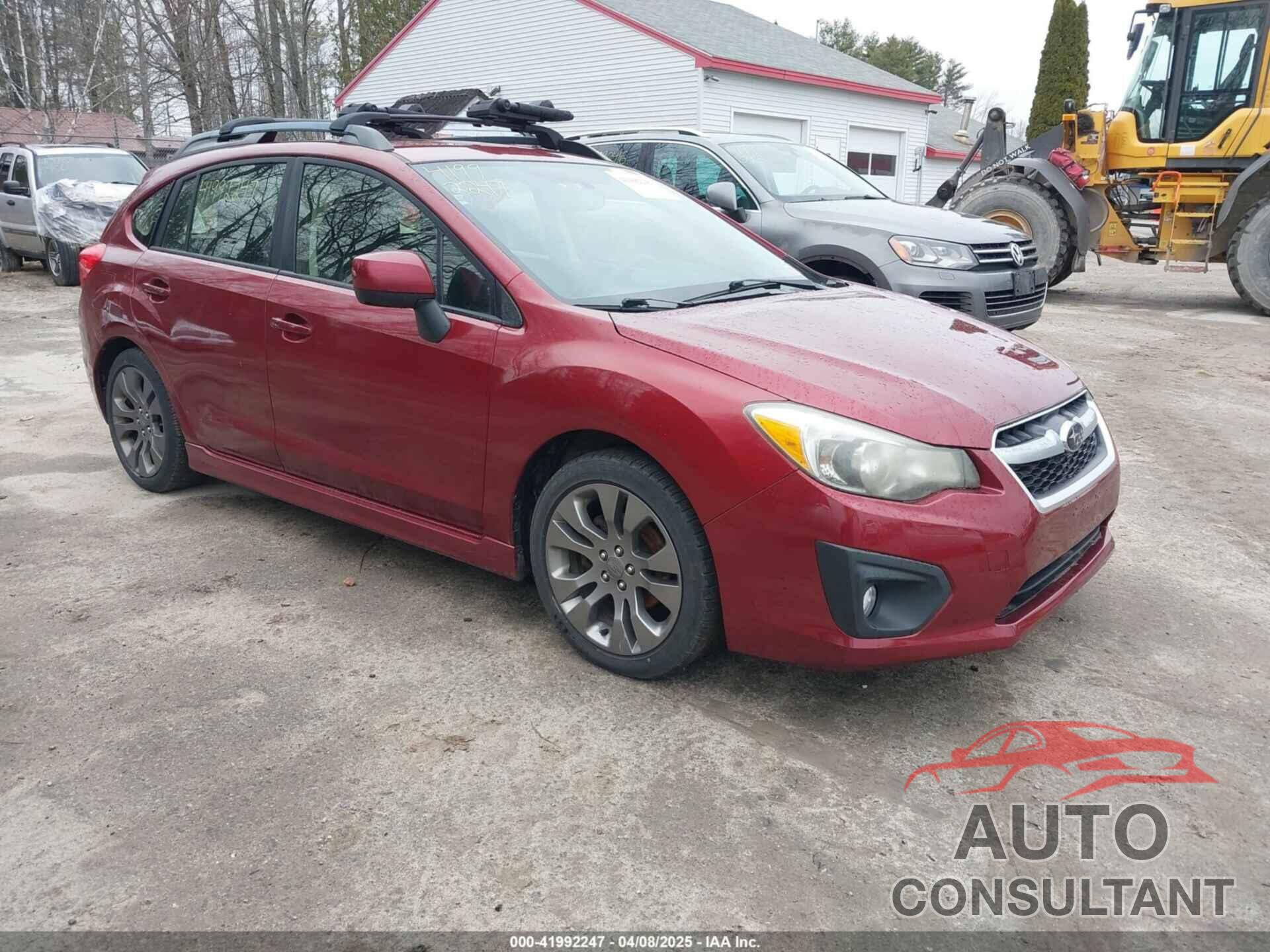 SUBARU IMPREZA 2012 - JF1GPAL64CH238753