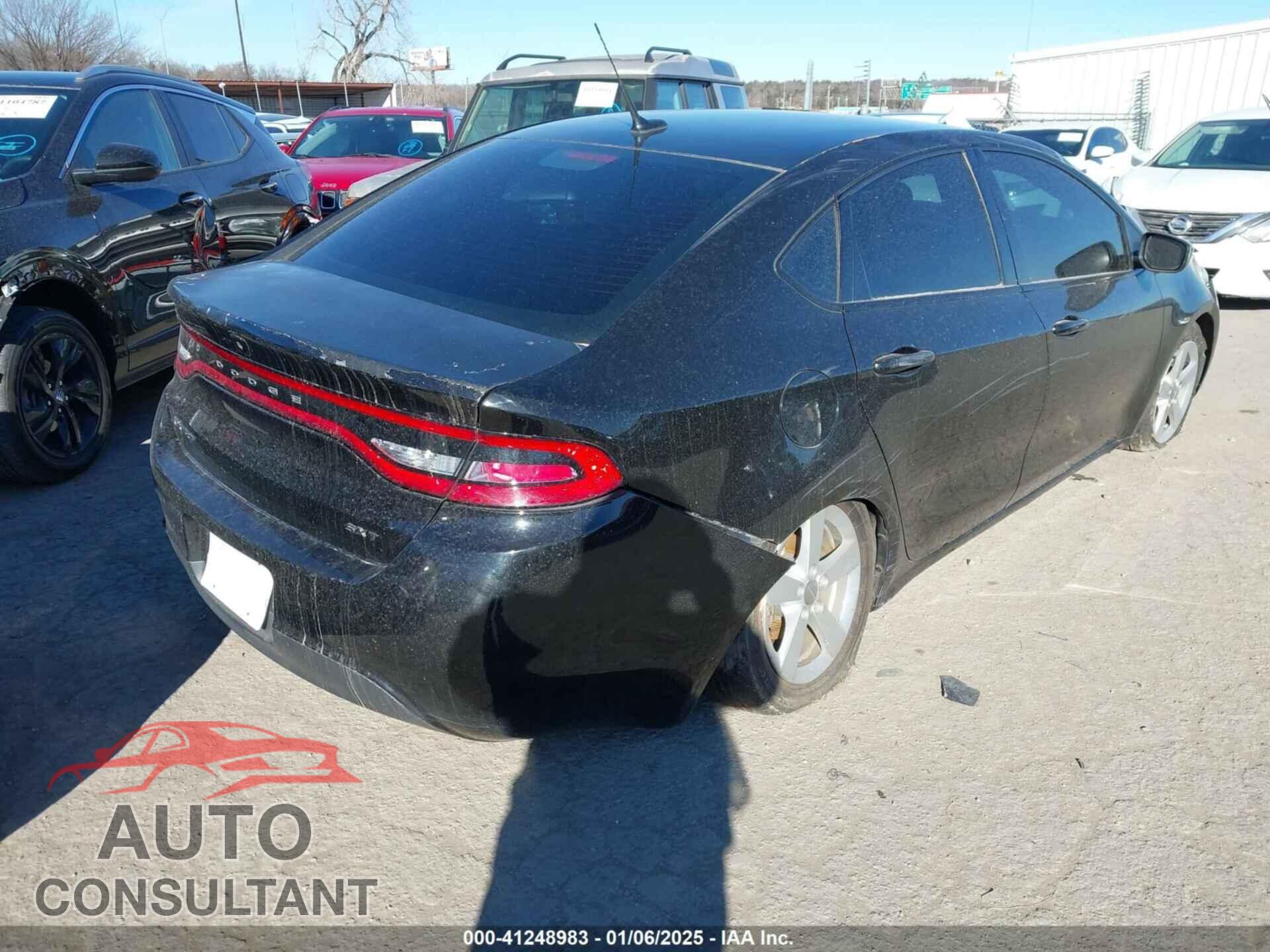 DODGE DART 2015 - 1C3CDFBB7FD337483