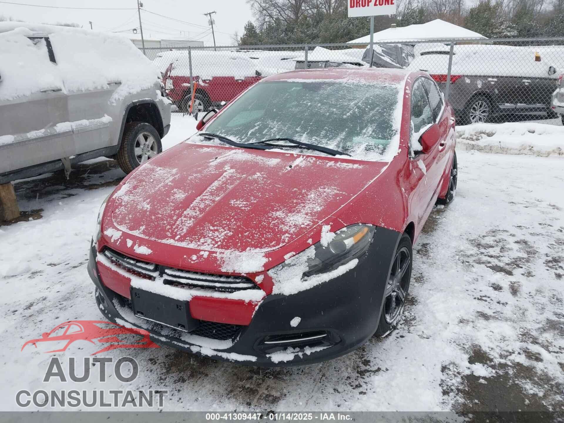 DODGE DART 2014 - 1C3CDFBB1ED845303
