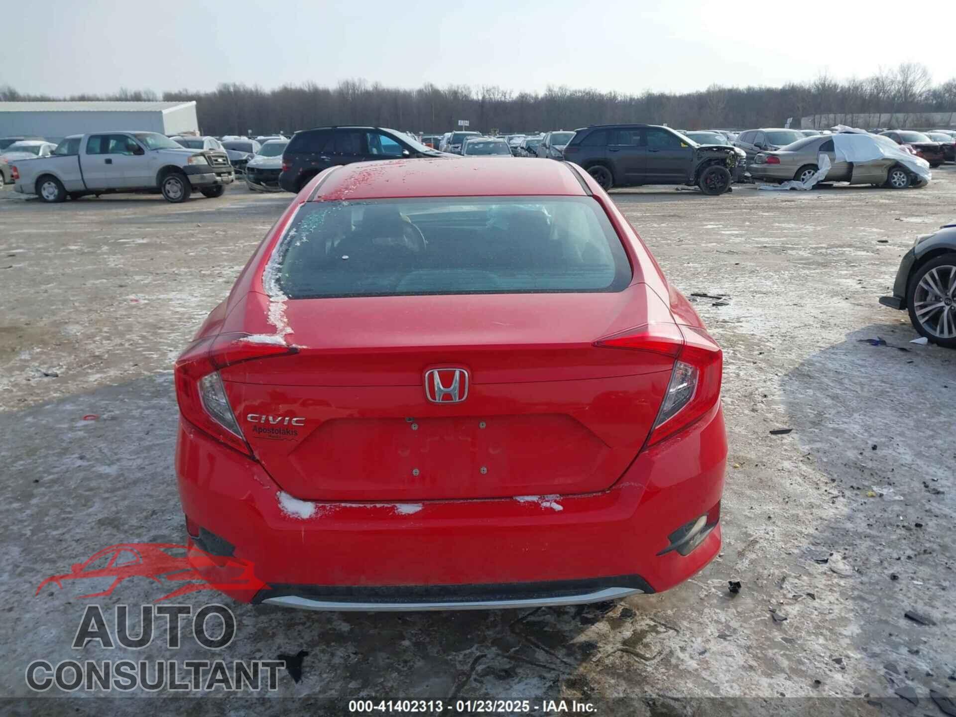 HONDA CIVIC 2019 - 2HGFC2F68KH606025