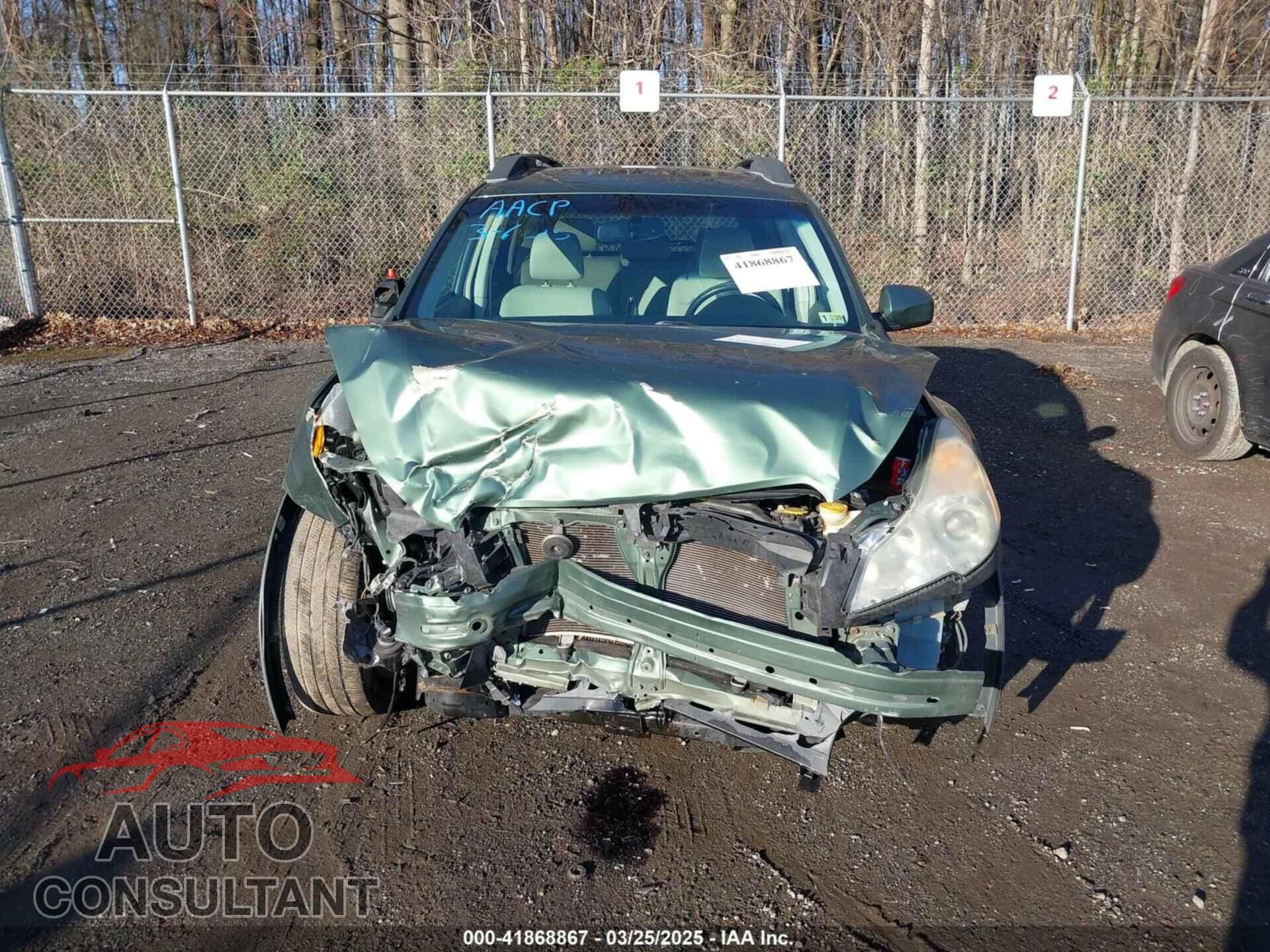 SUBARU OUTBACK 2012 - 4S4BRBGC8C3210869