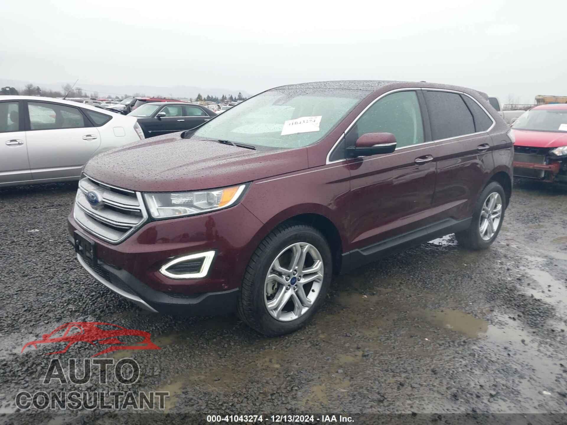 FORD EDGE 2017 - 2FMPK4K8XHBC02904
