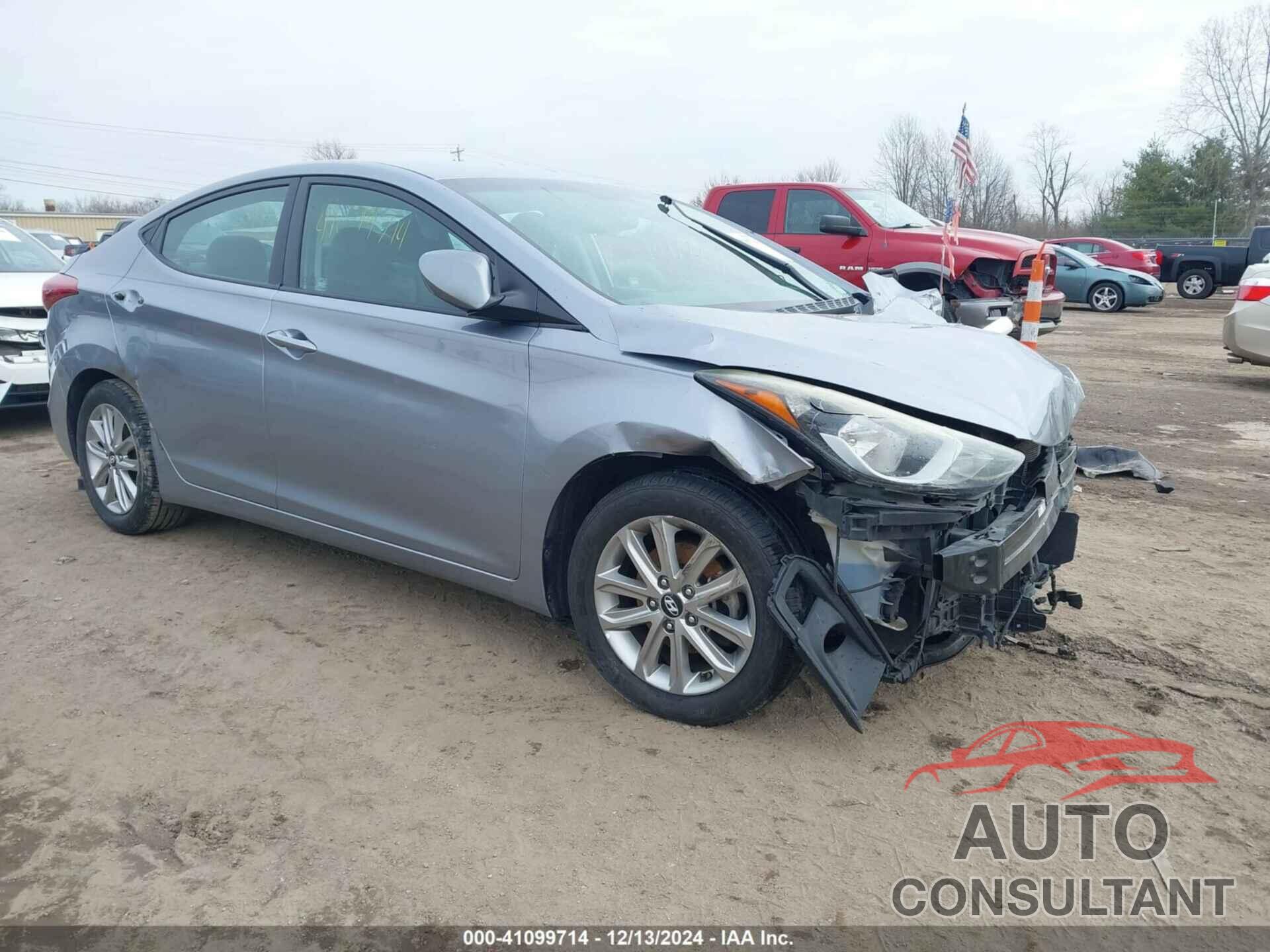 HYUNDAI ELANTRA 2016 - 5NPDH4AE1GH654580