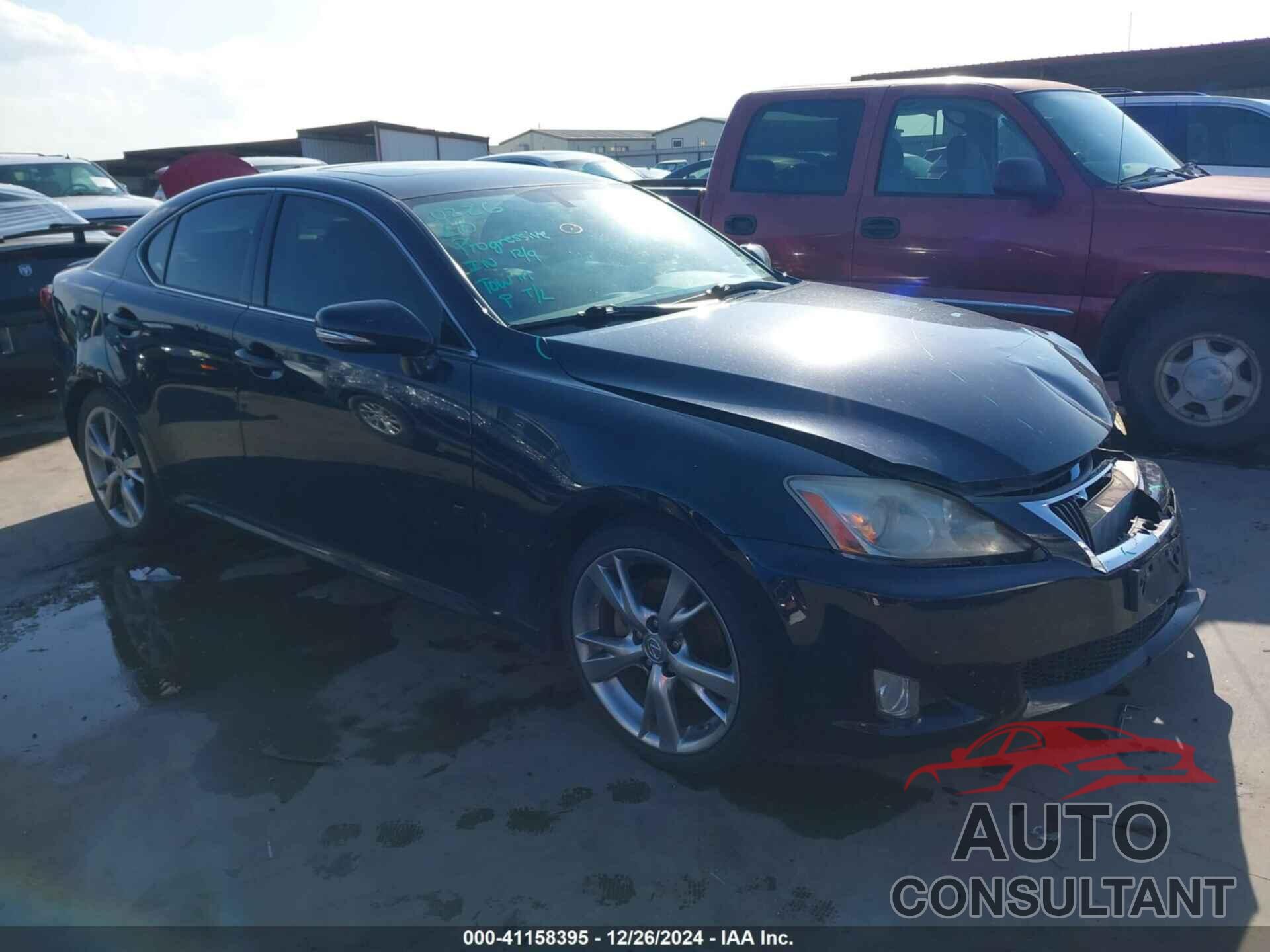 LEXUS IS 250 2009 - JTHBK262192085776