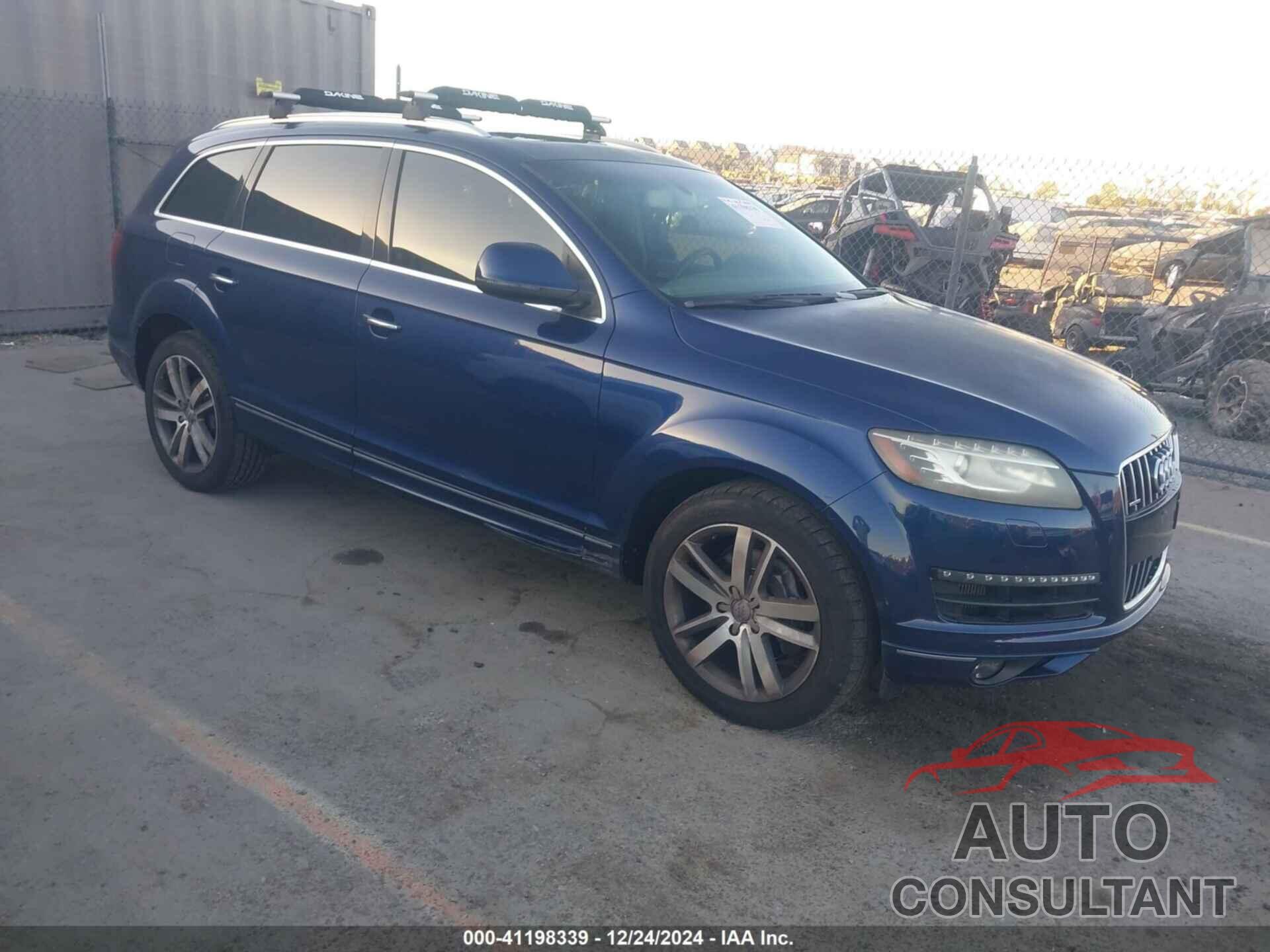 AUDI Q7 2012 - WA1VMAFE2CD002147