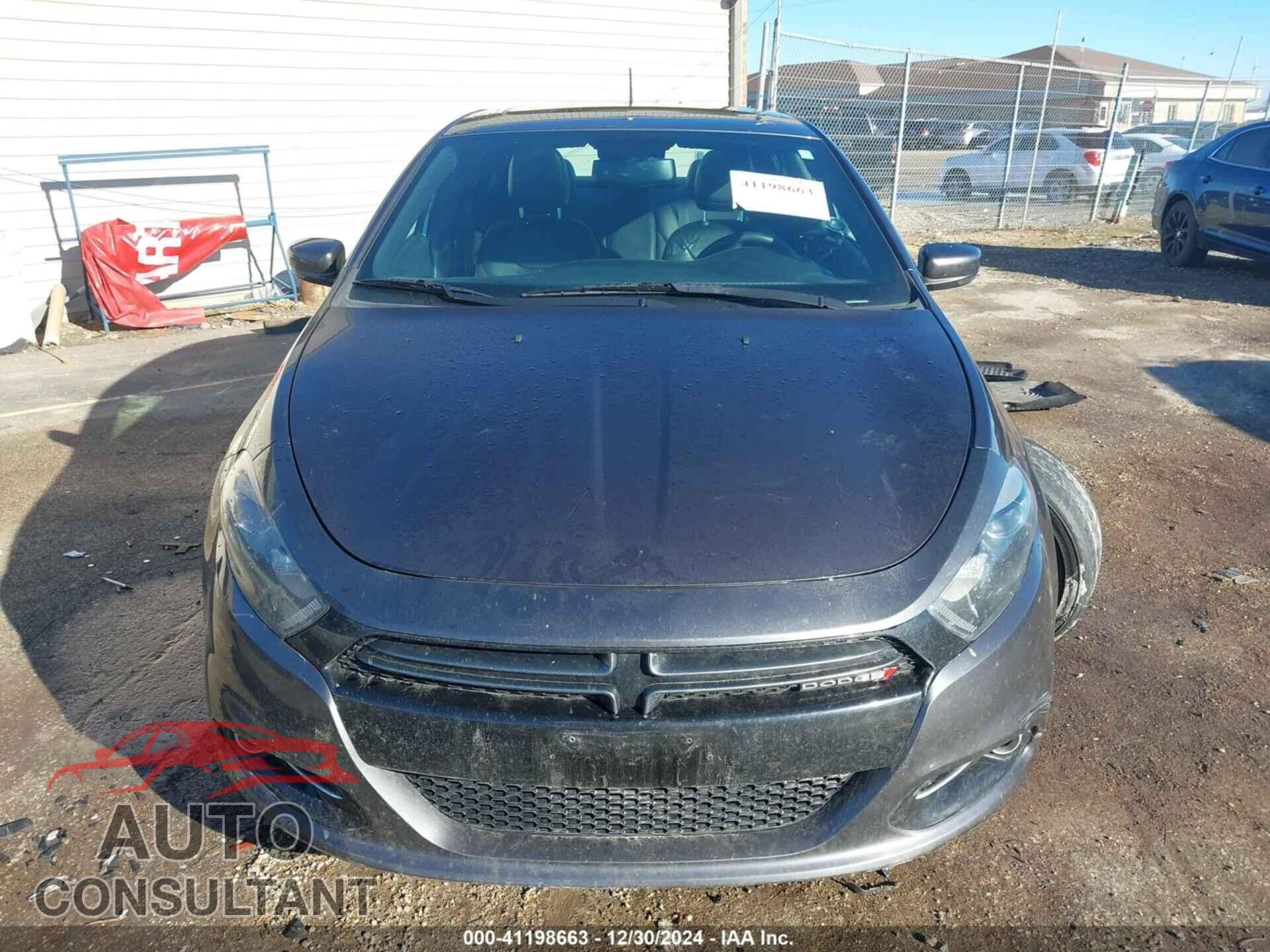 DODGE DART 2014 - 1C3CDFEB8ED777917